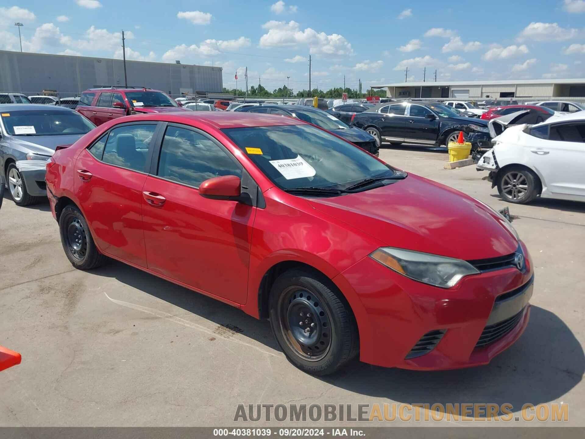 2T1BURHE7FC334283 TOYOTA COROLLA 2015