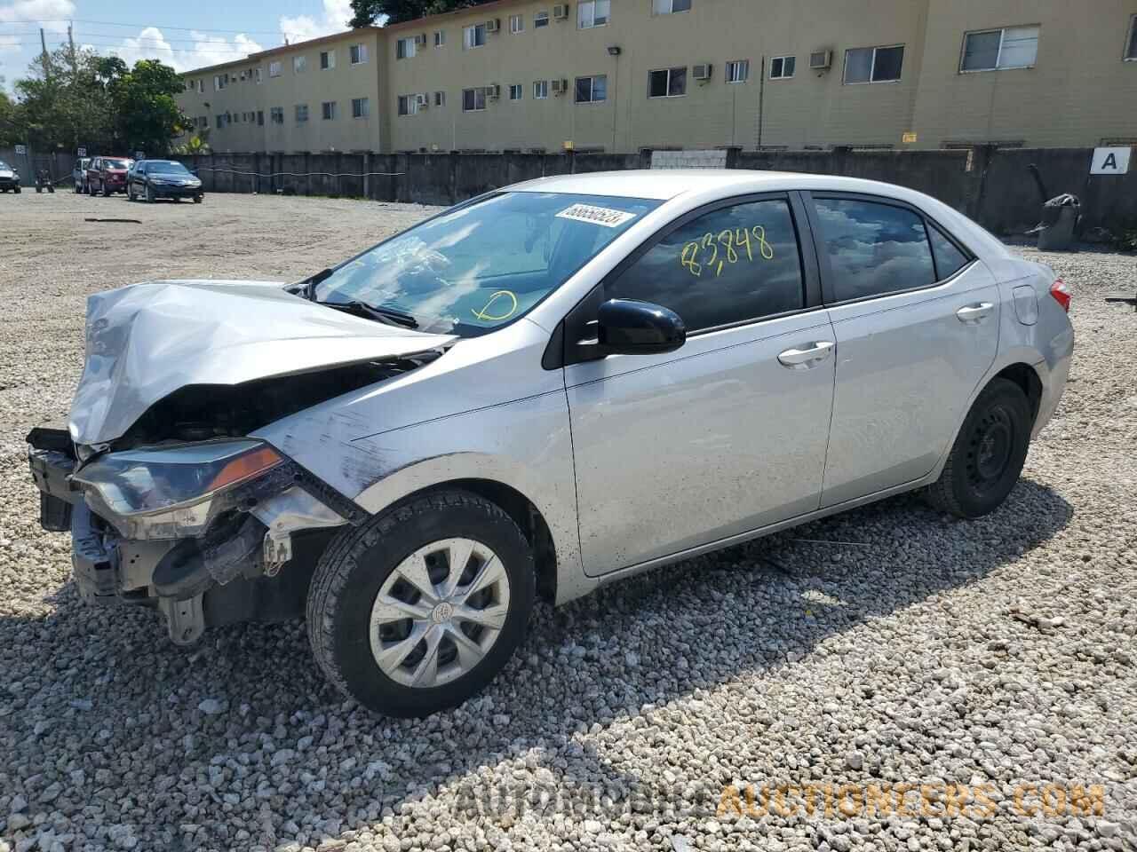 2T1BURHE7FC346515 TOYOTA COROLLA 2015