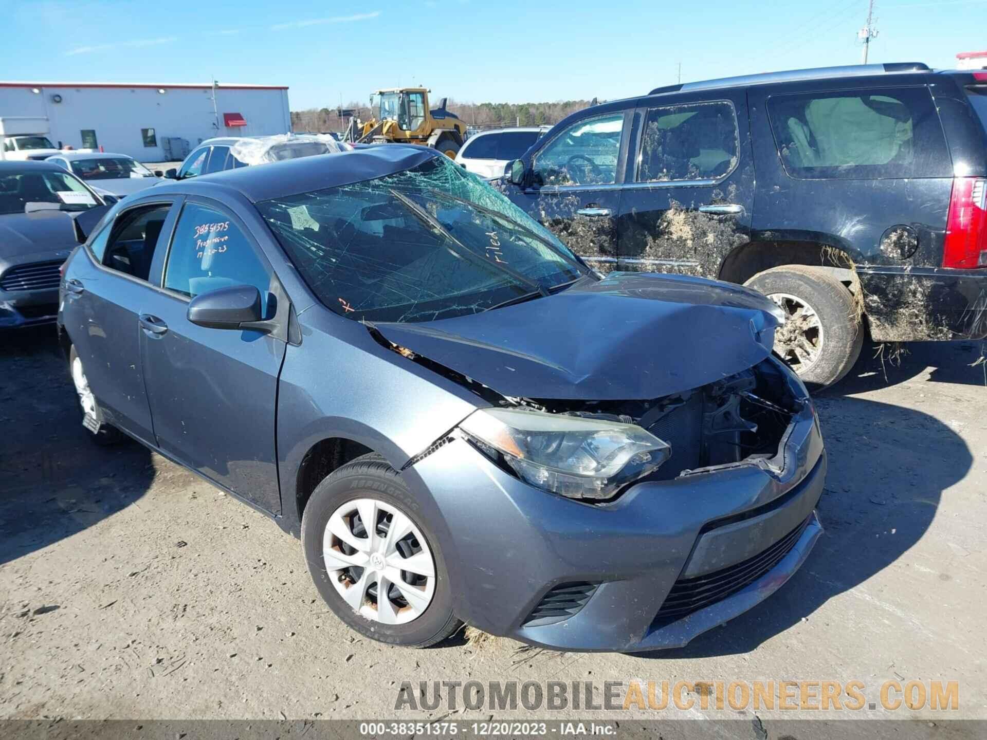 2T1BURHE7FC349785 TOYOTA COROLLA 2015