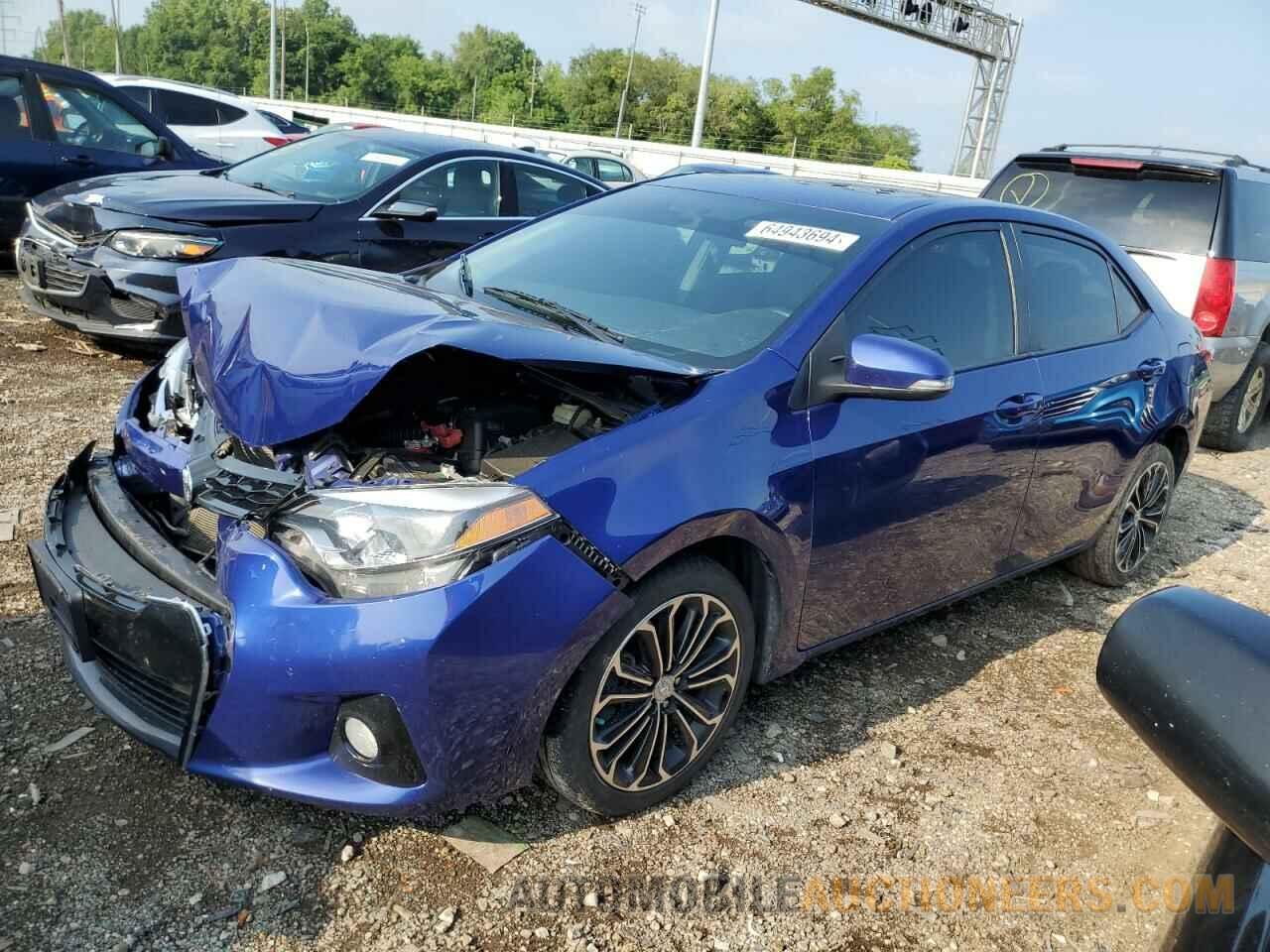 2T1BURHE7FC353724 TOYOTA COROLLA 2015