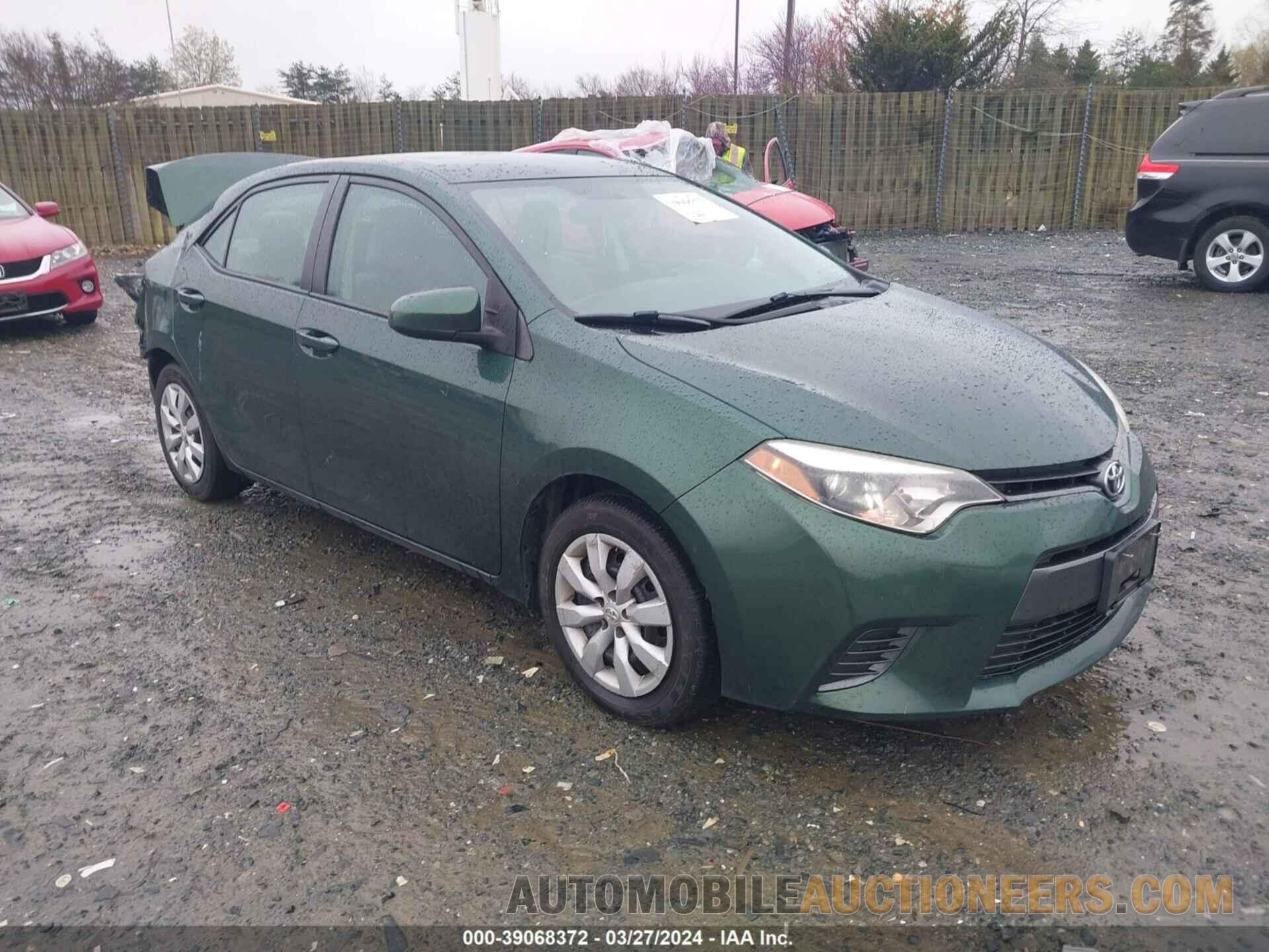 2T1BURHE7FC354291 TOYOTA COROLLA 2015