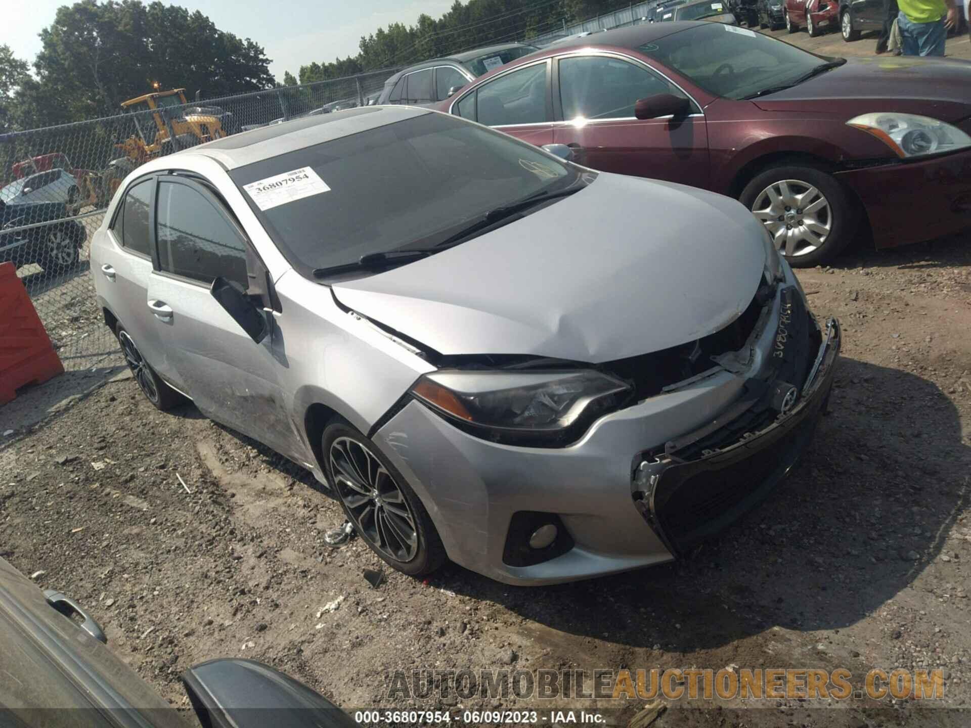 2T1BURHE7FC362567 TOYOTA COROLLA 2015