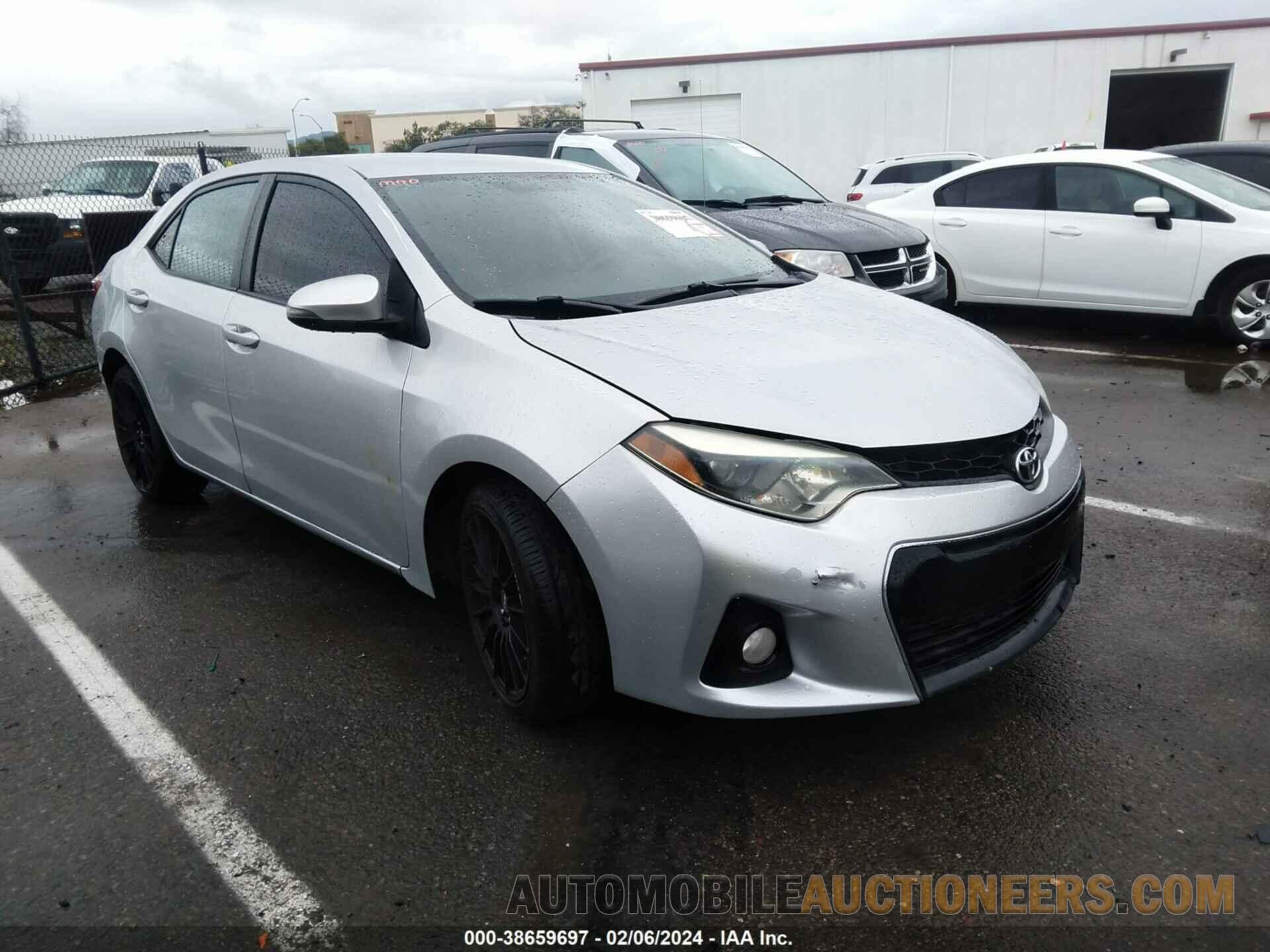 2T1BURHE7FC363802 TOYOTA COROLLA 2015