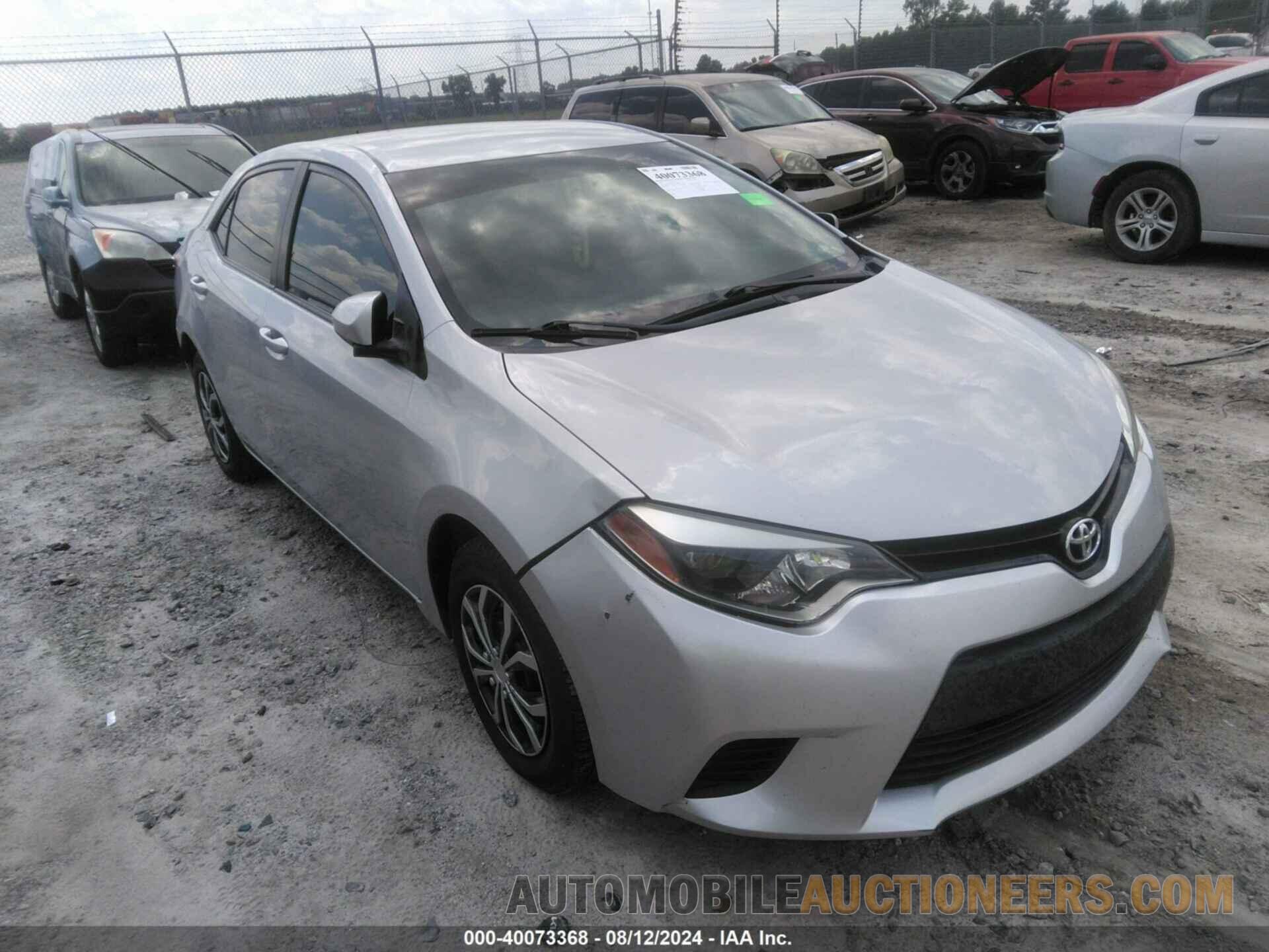 2T1BURHE7FC371804 TOYOTA COROLLA 2015