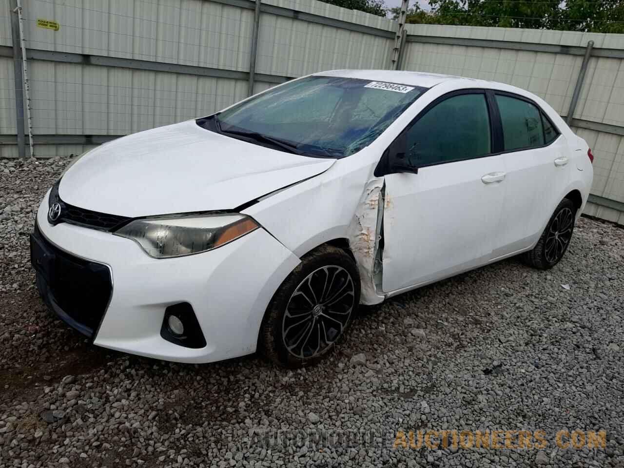 2T1BURHE7FC377828 TOYOTA COROLLA 2015