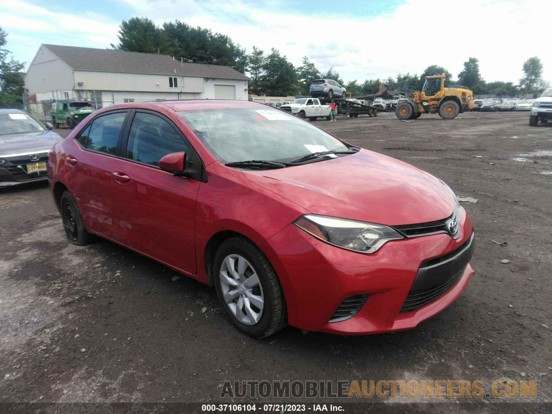 2T1BURHE7FC394788 TOYOTA COROLLA 2015