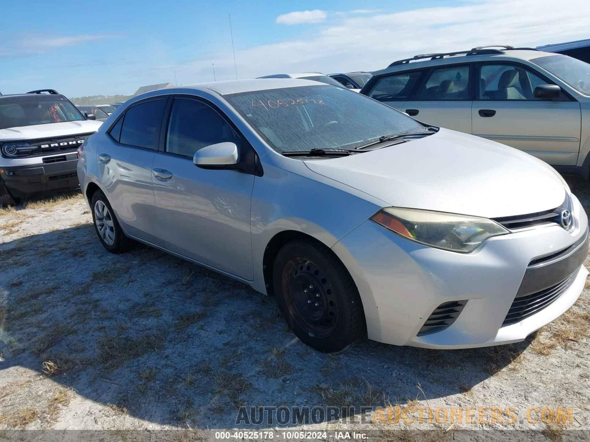 2T1BURHE7FC401710 TOYOTA COROLLA 2015