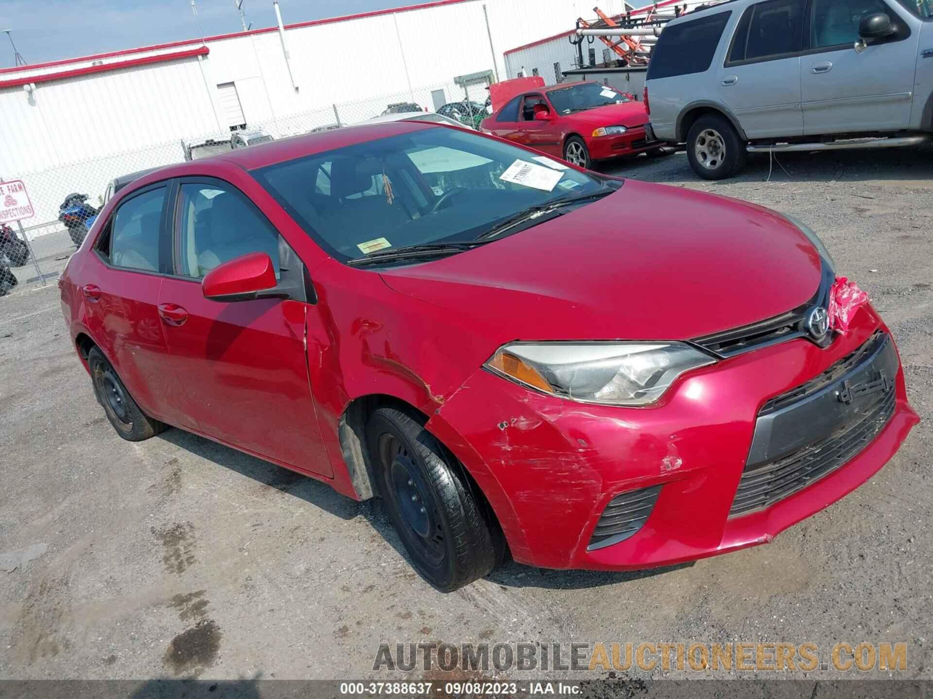 2T1BURHE7FC417583 TOYOTA COROLLA 2015