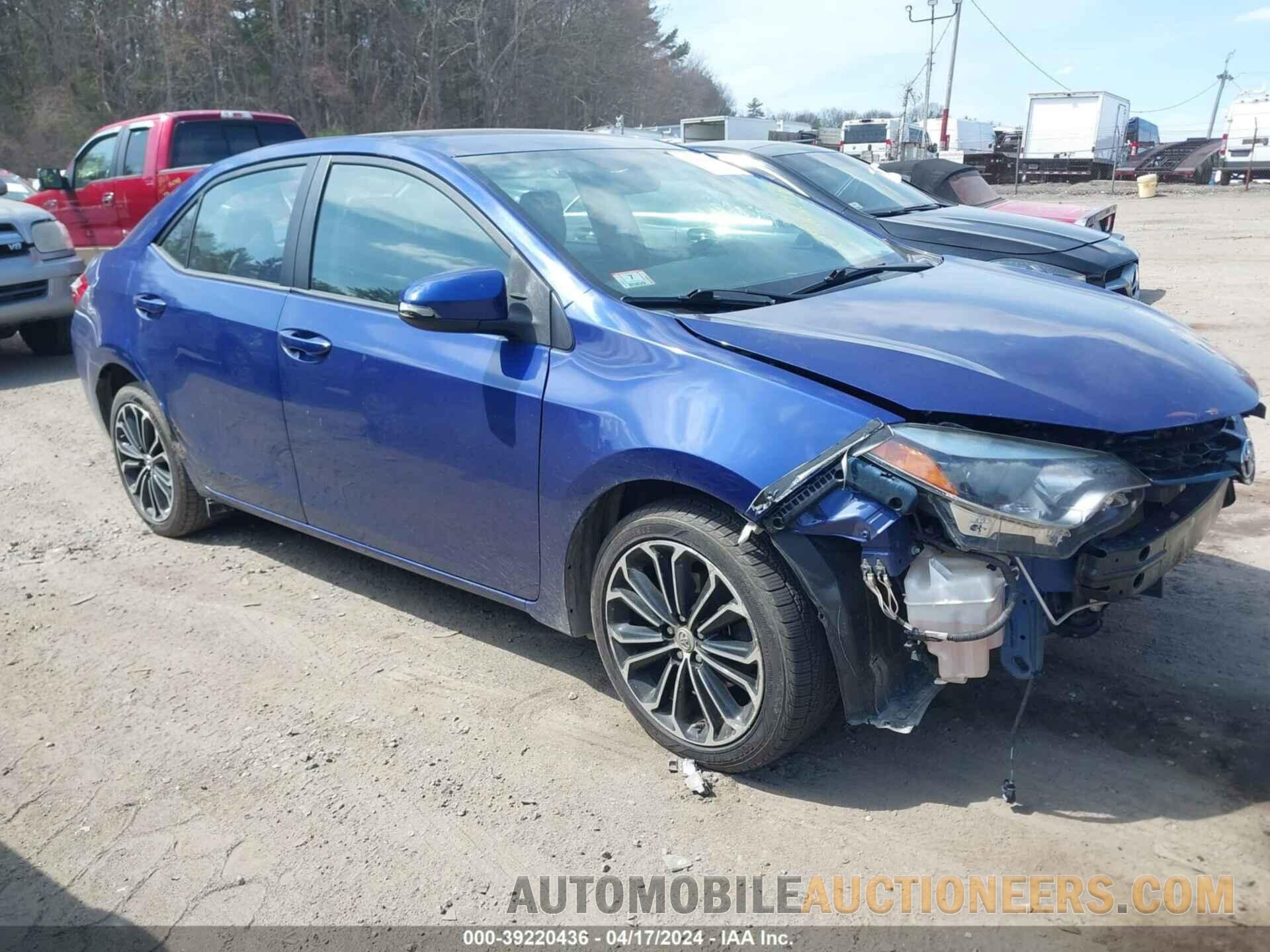 2T1BURHE7FC421438 TOYOTA COROLLA 2015