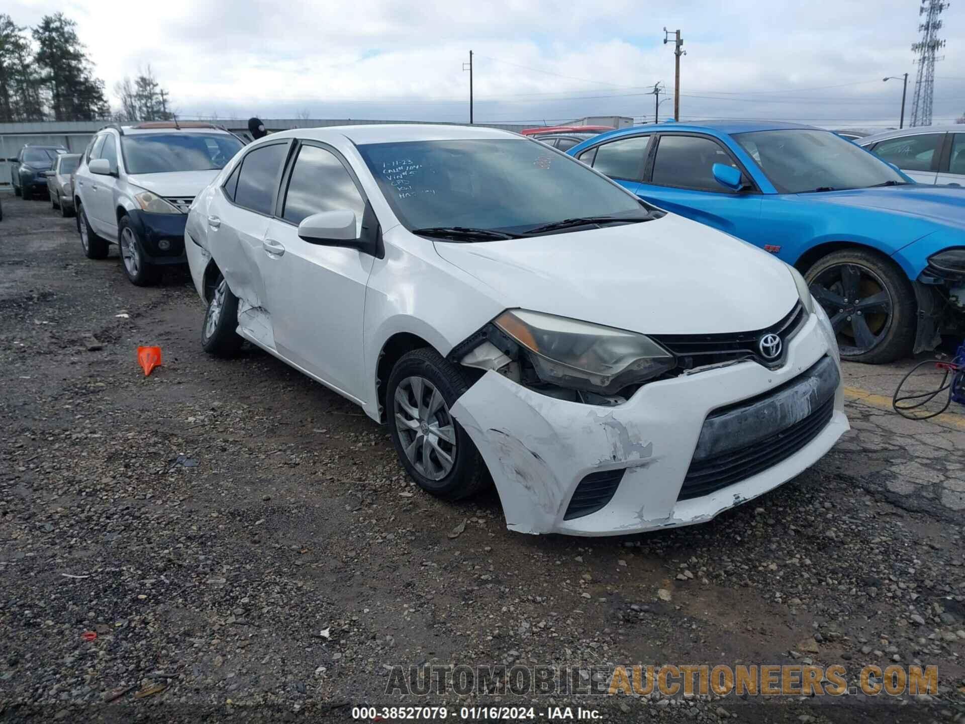 2T1BURHE7FC425716 TOYOTA COROLLA 2015