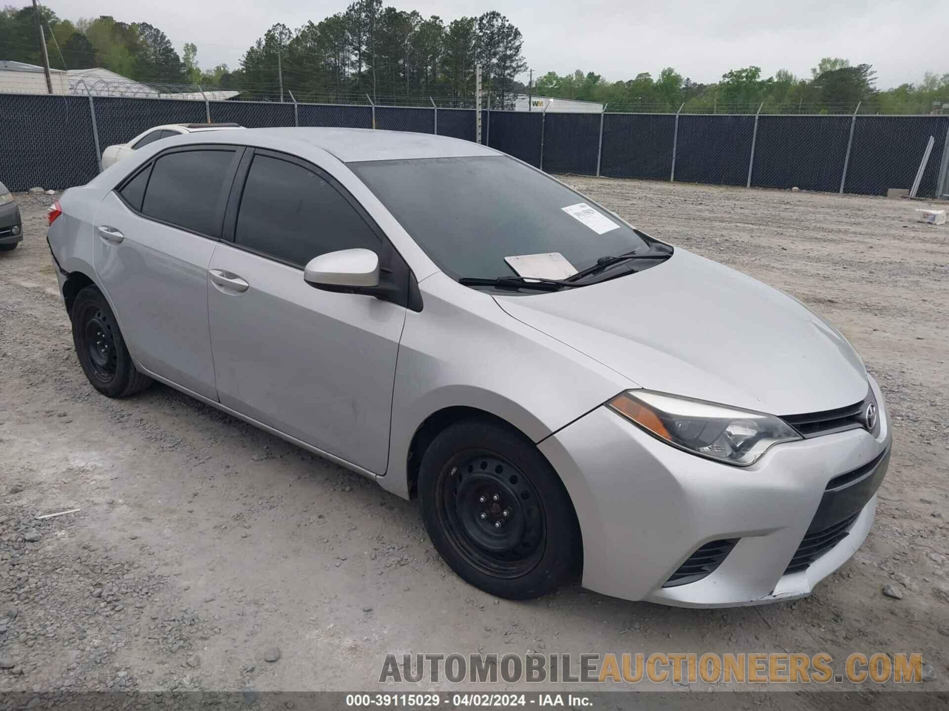 2T1BURHE7FC428177 TOYOTA COROLLA 2015