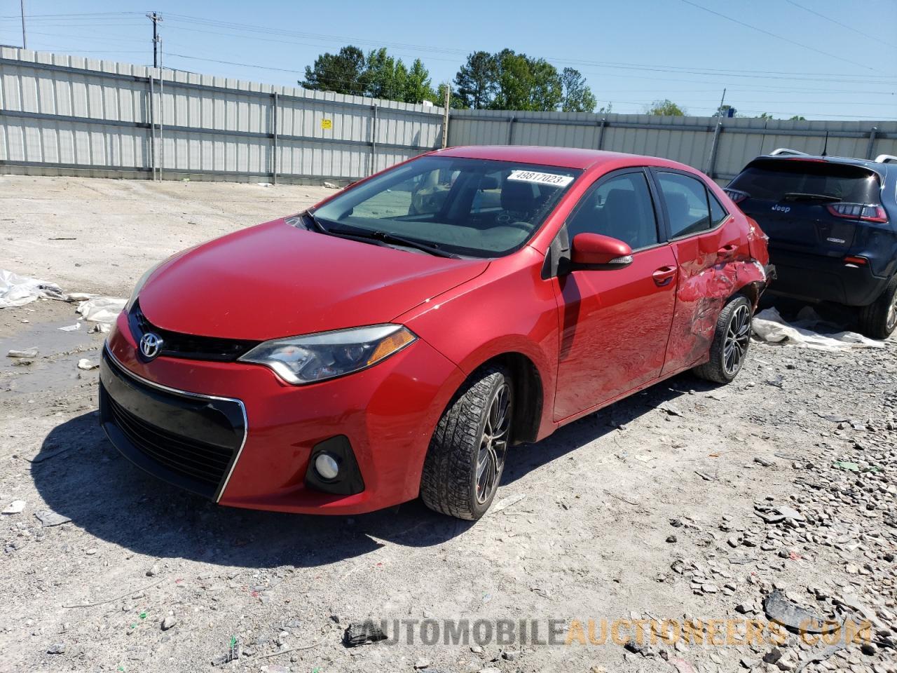 2T1BURHE7FC456982 TOYOTA COROLLA 2015