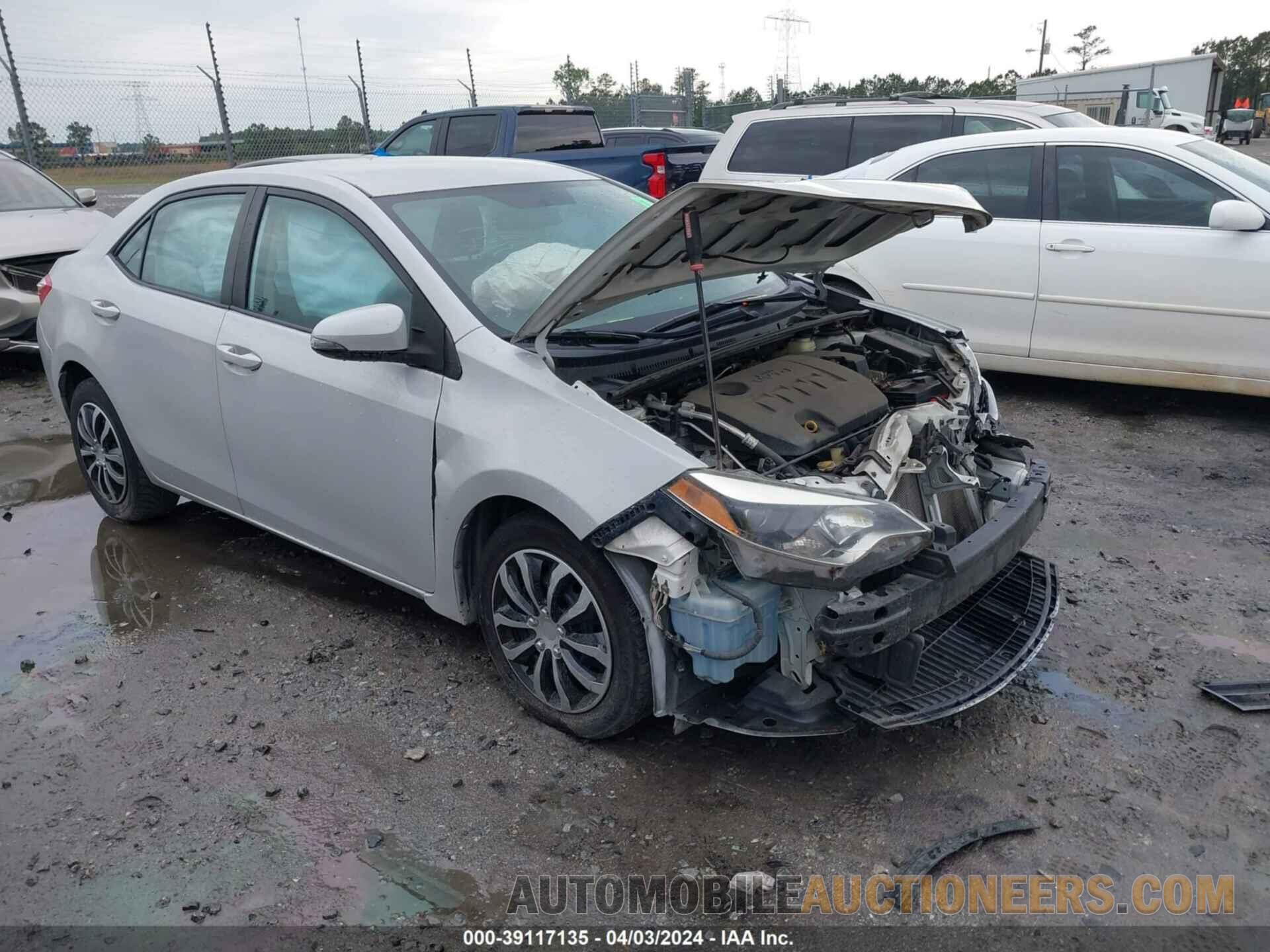 2T1BURHE7FC458490 TOYOTA COROLLA 2015