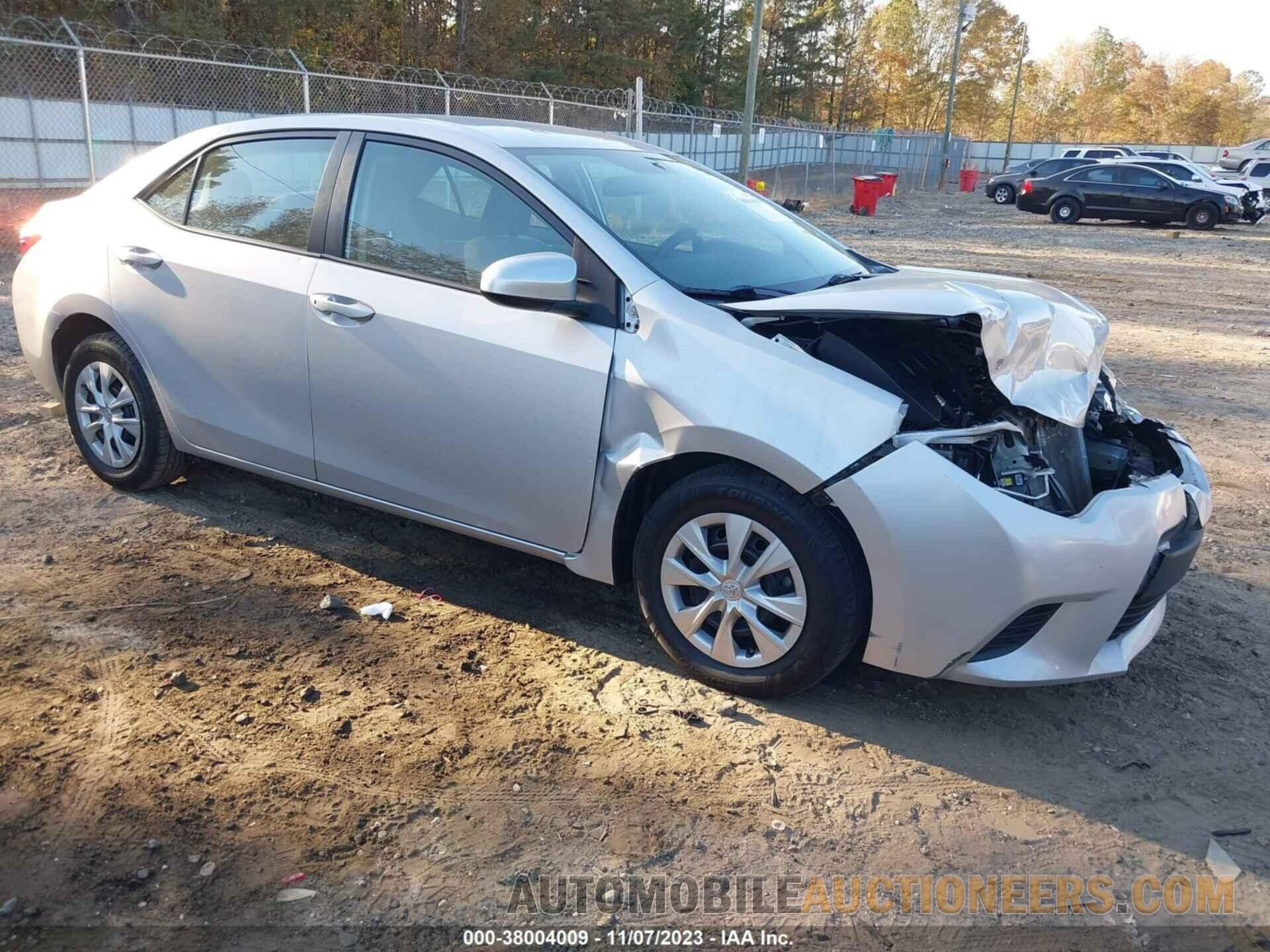 2T1BURHE7FC459302 TOYOTA COROLLA 2015