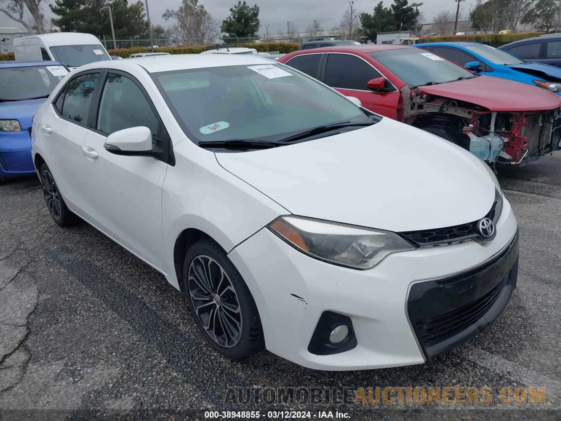 2T1BURHE7FC481123 TOYOTA COROLLA 2015