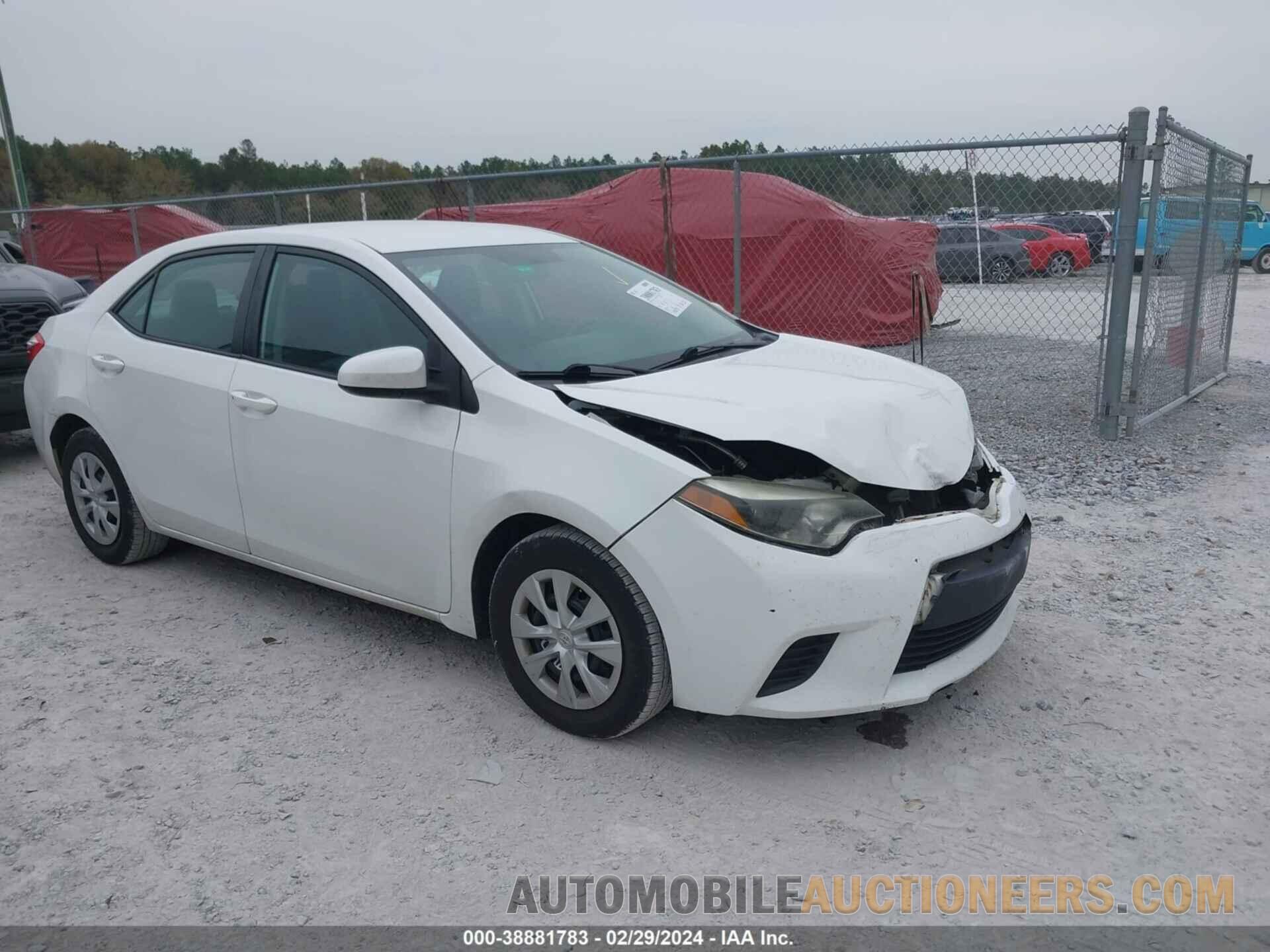 2T1BURHE7GC498165 TOYOTA COROLLA 2016