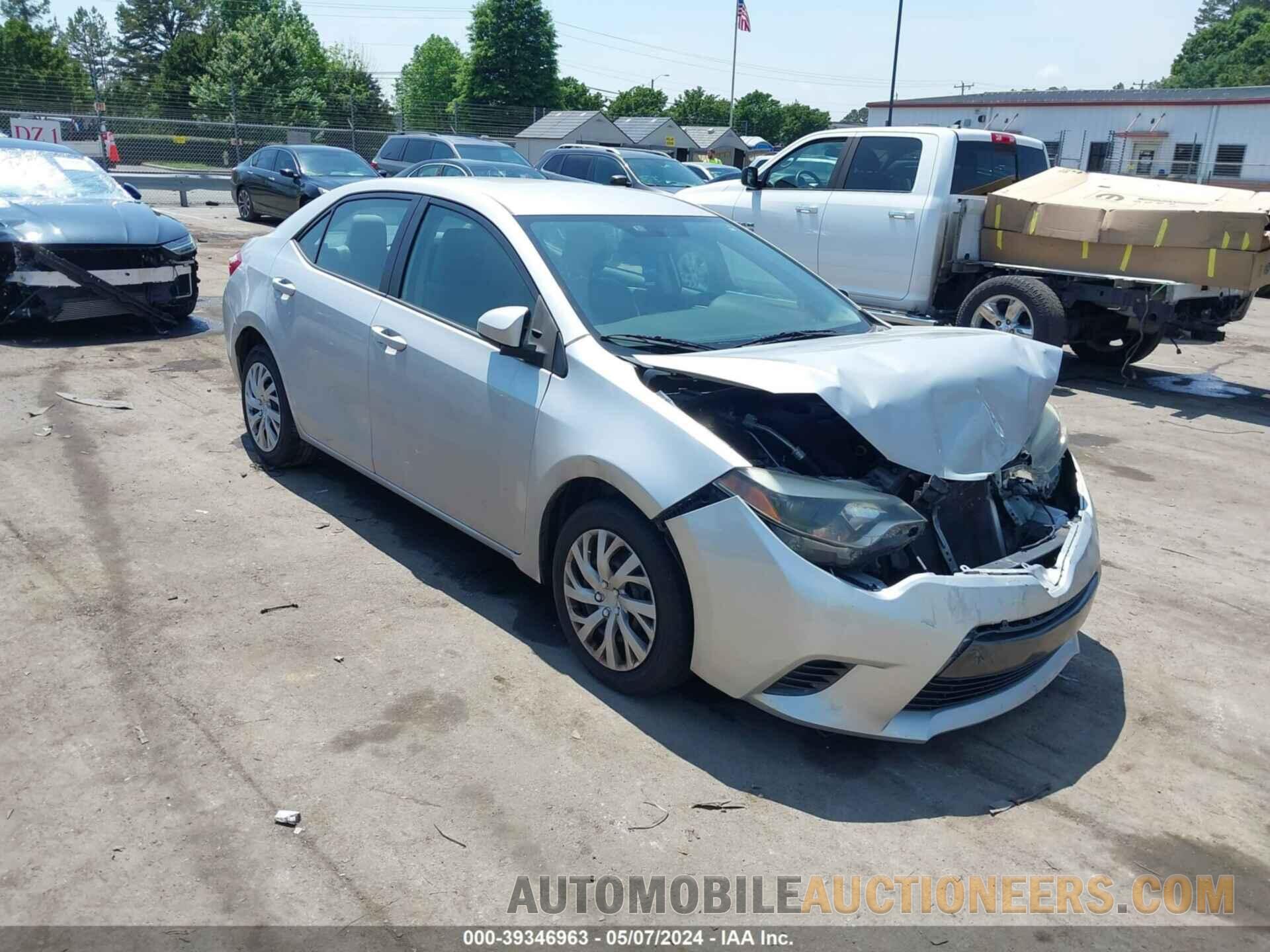 2T1BURHE7GC554783 TOYOTA COROLLA 2016