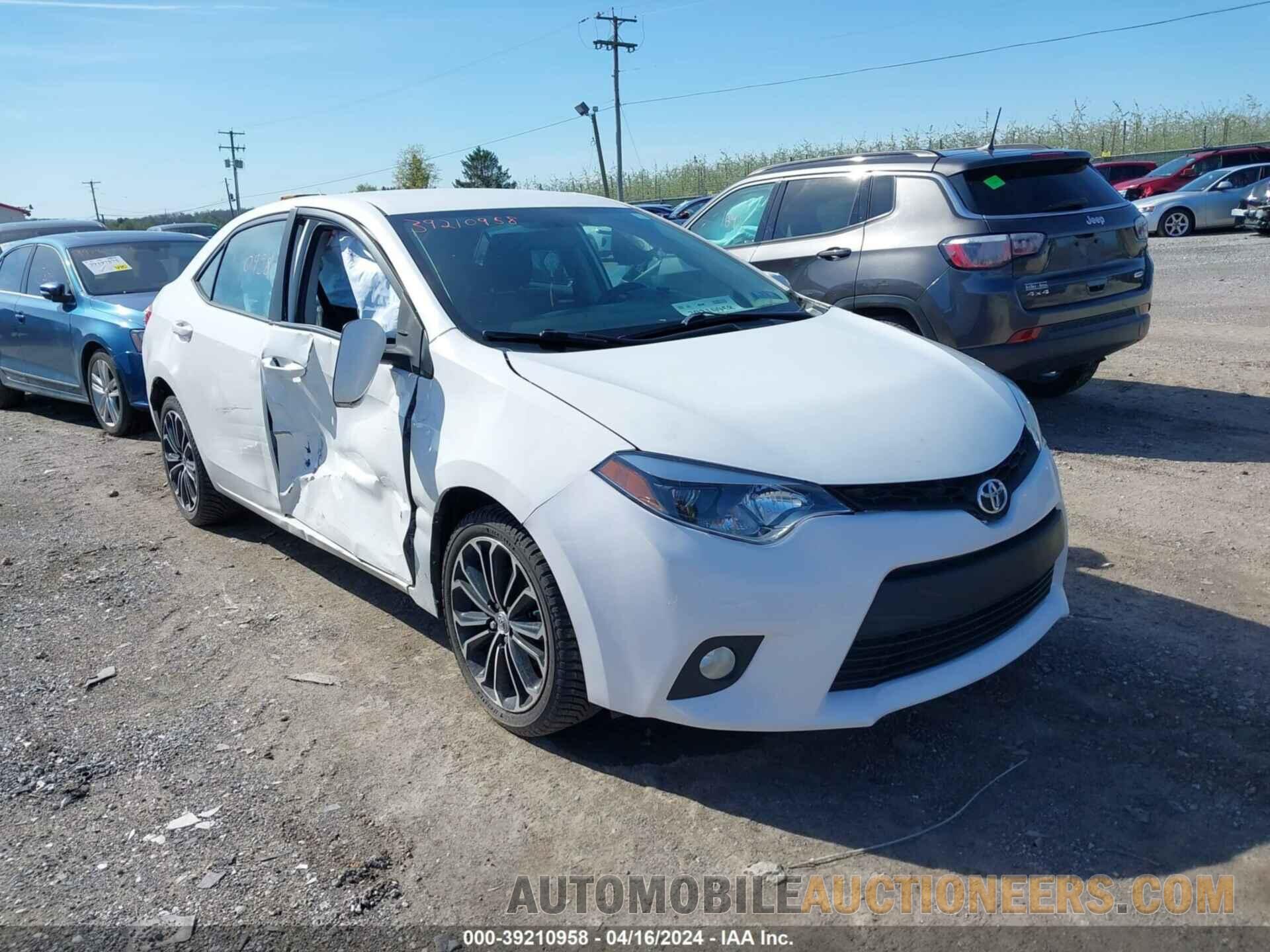 2T1BURHE7GC588657 TOYOTA COROLLA 2016