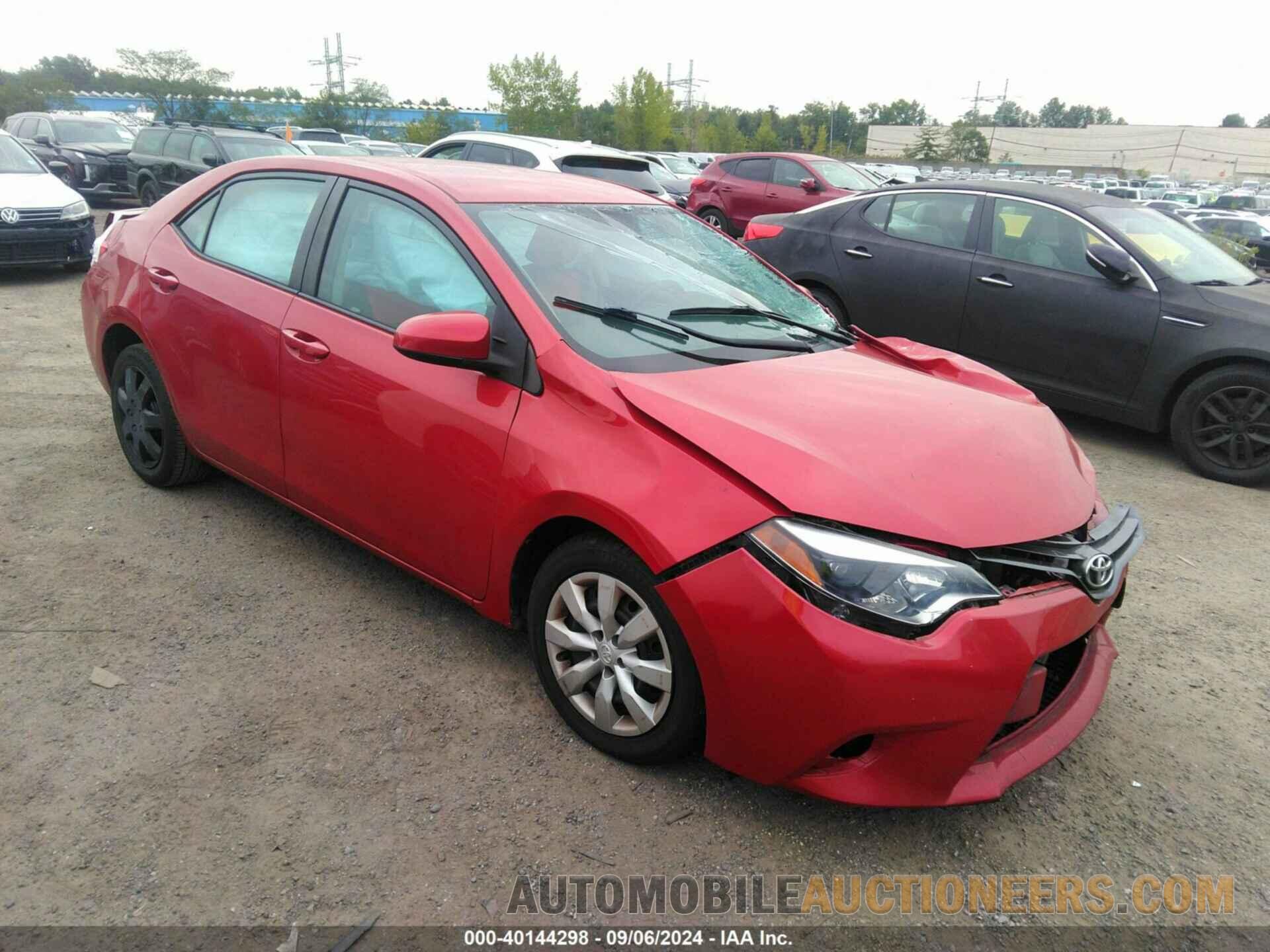 2T1BURHE7GC675541 TOYOTA COROLLA 2016