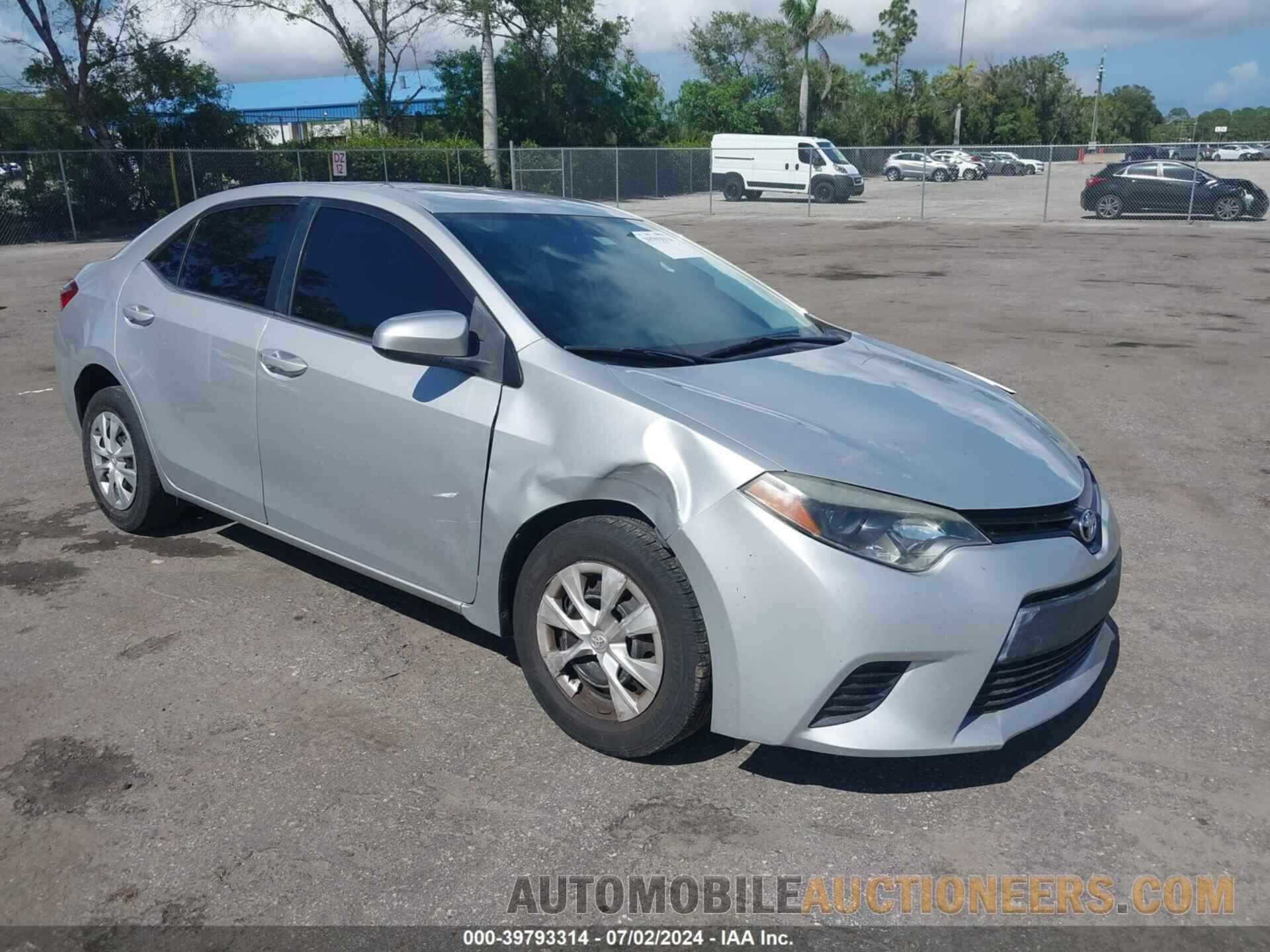 2T1BURHE7GC677404 TOYOTA COROLLA 2016