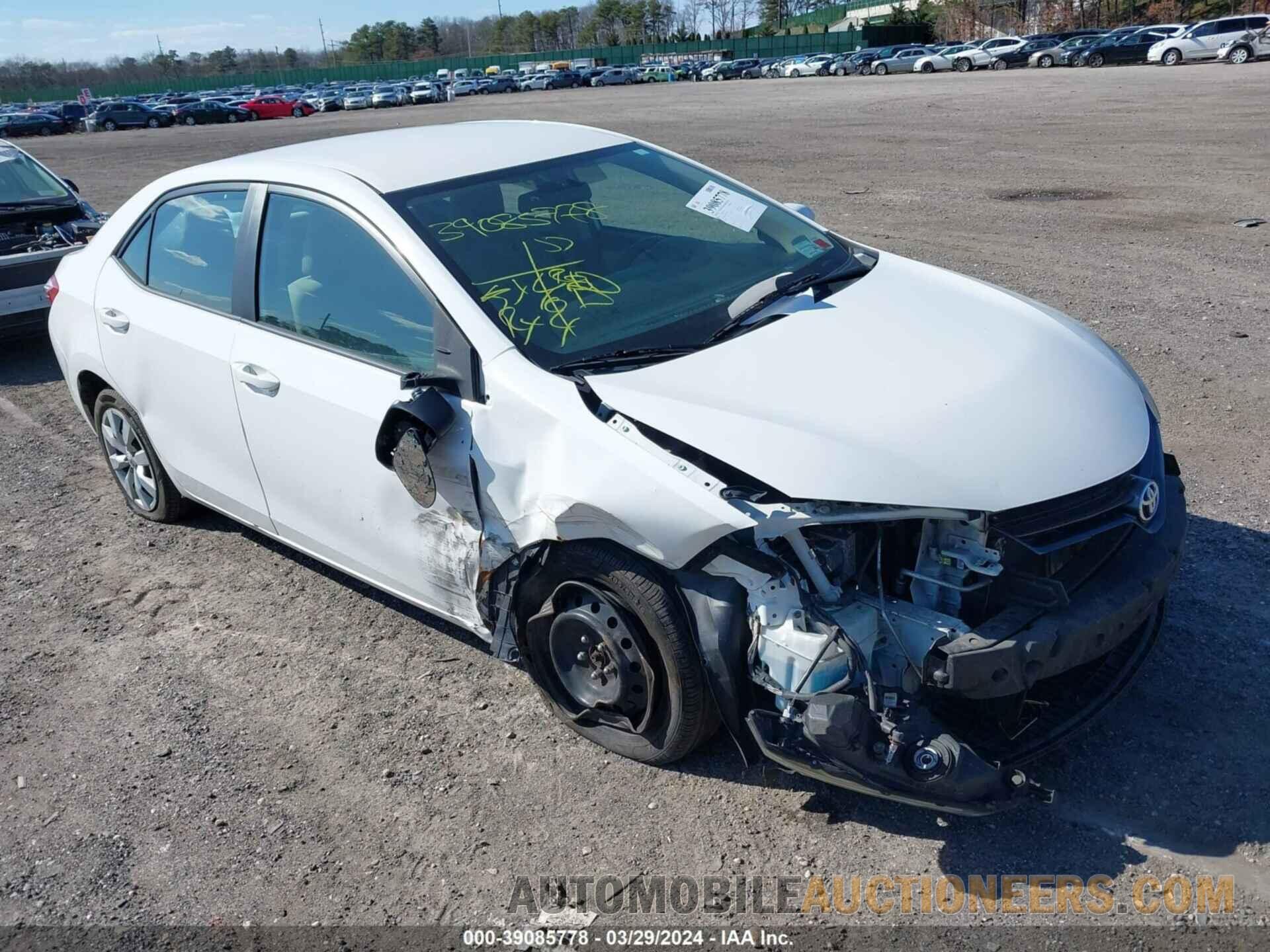 2T1BURHE7GC715052 TOYOTA COROLLA 2016