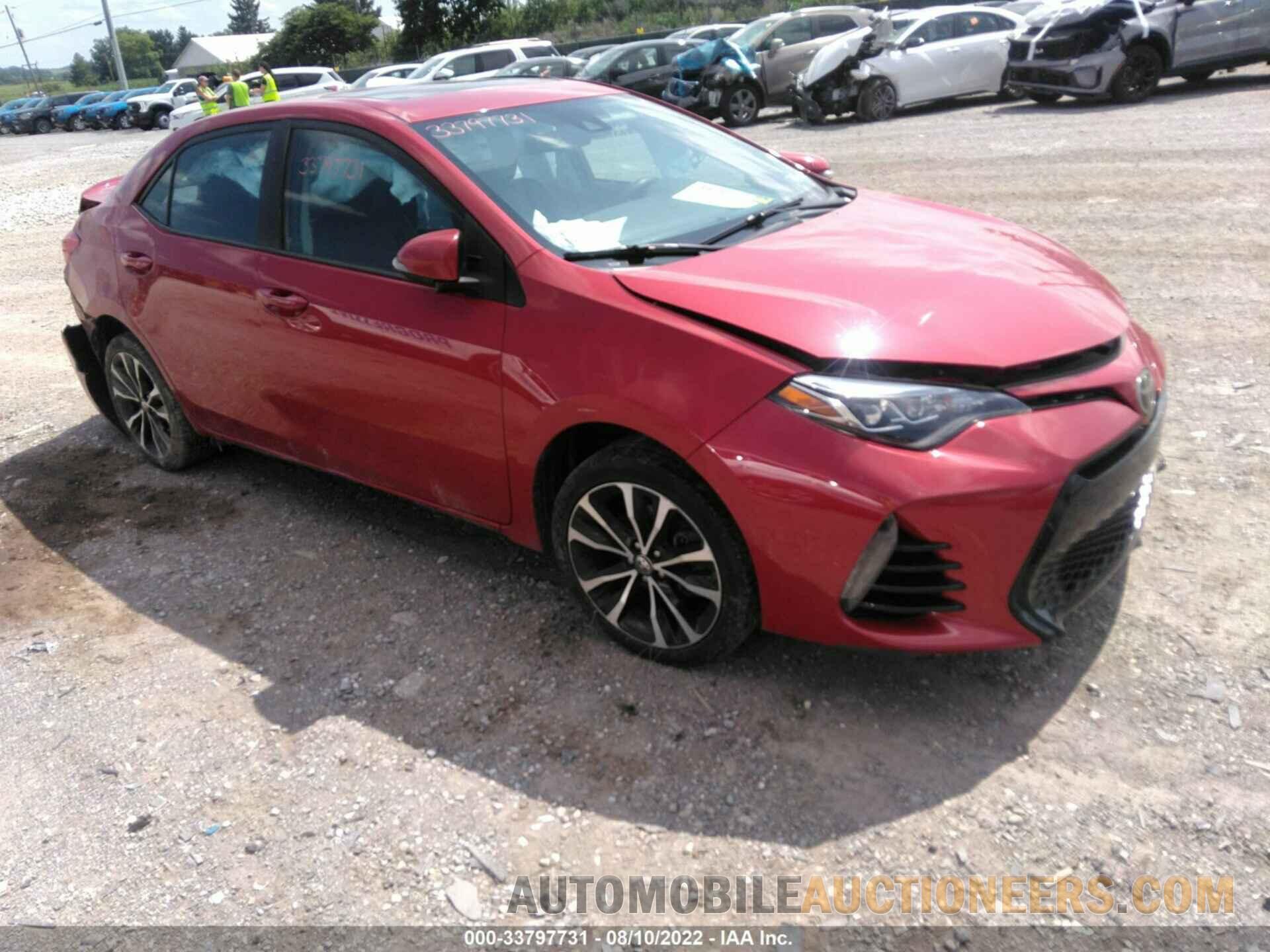 2T1BURHE7HC748571 TOYOTA COROLLA 2017