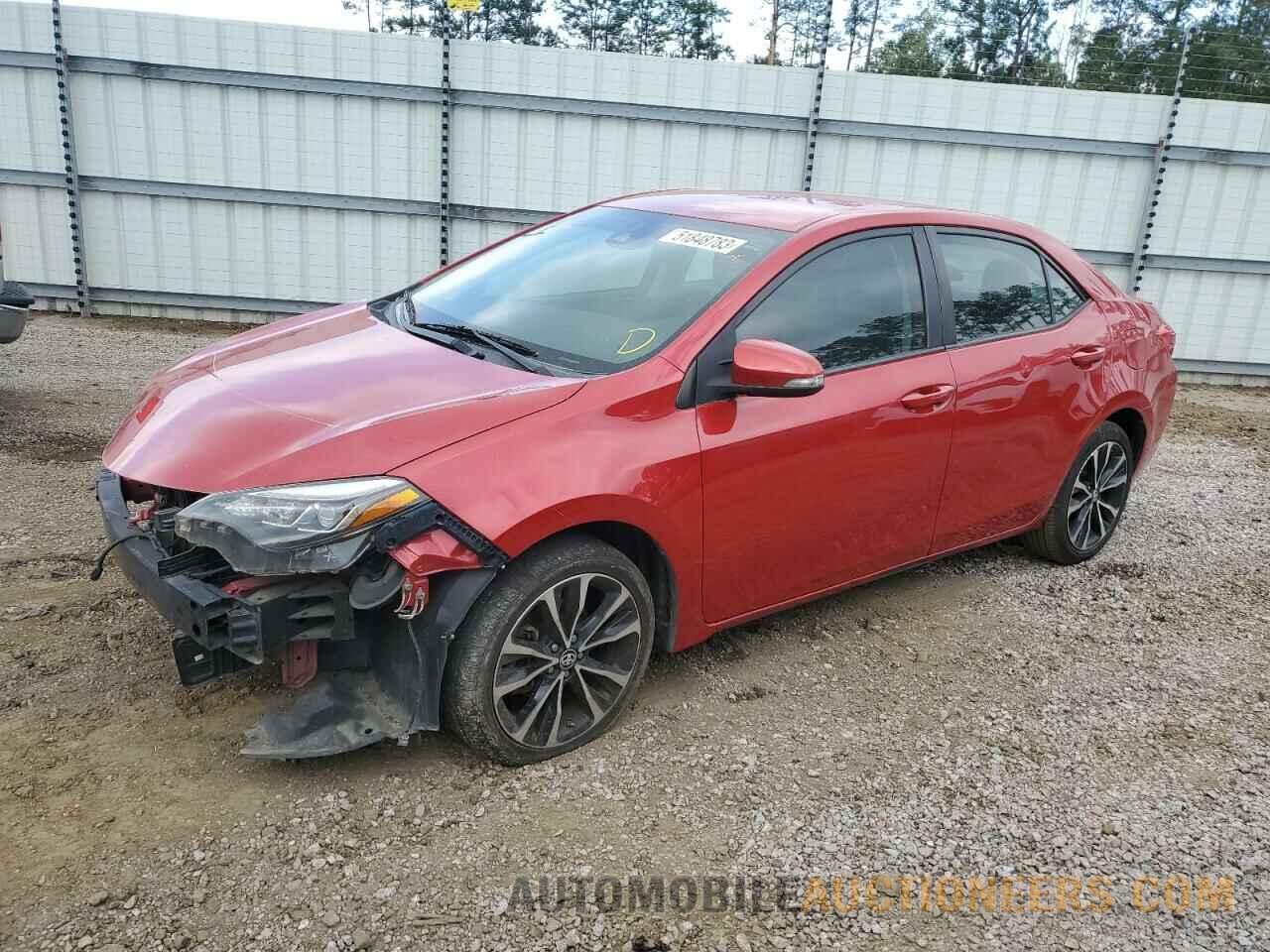 2T1BURHE7HC783840 TOYOTA COROLLA 2017