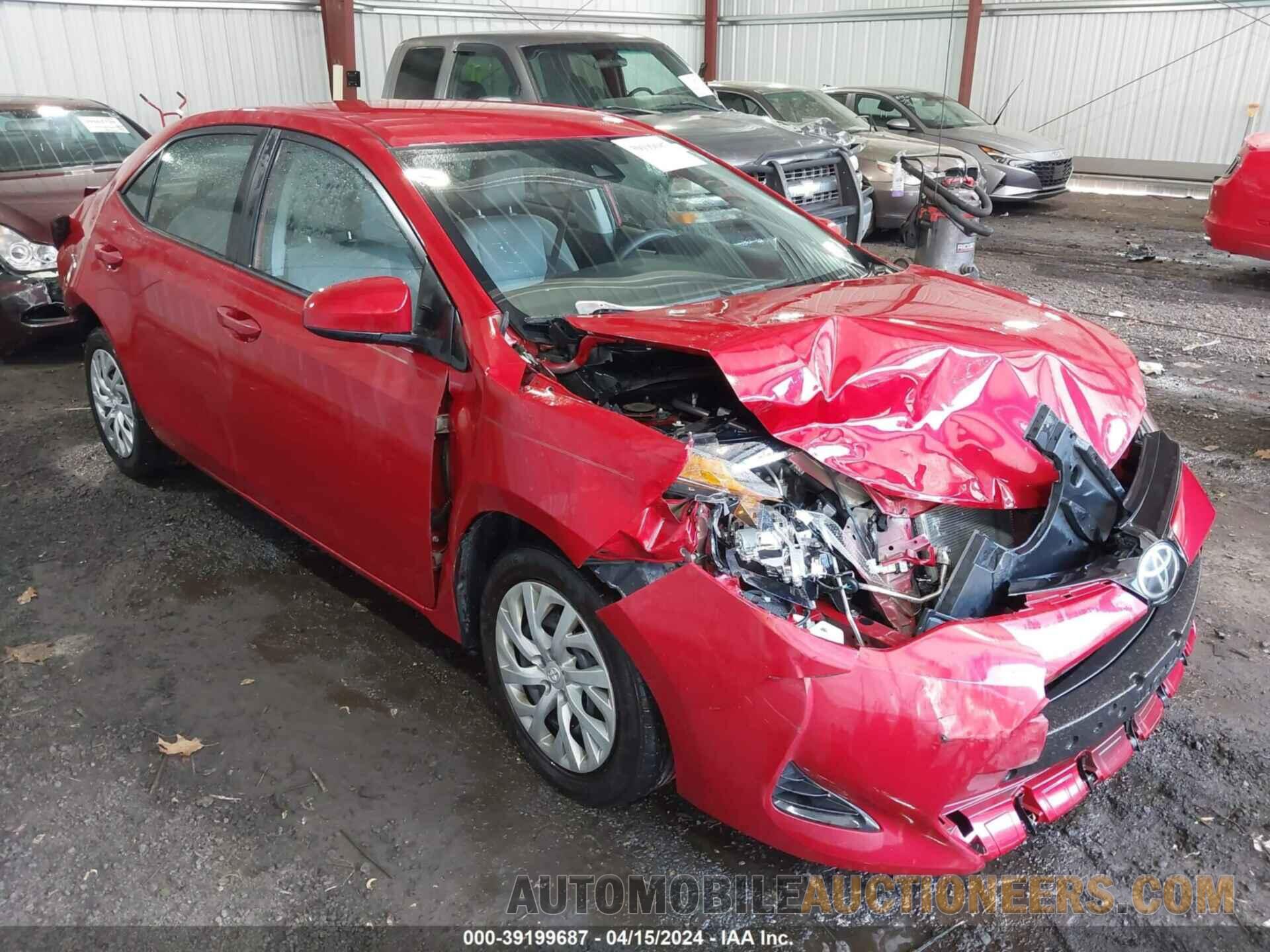 2T1BURHE7HC845012 TOYOTA COROLLA 2017