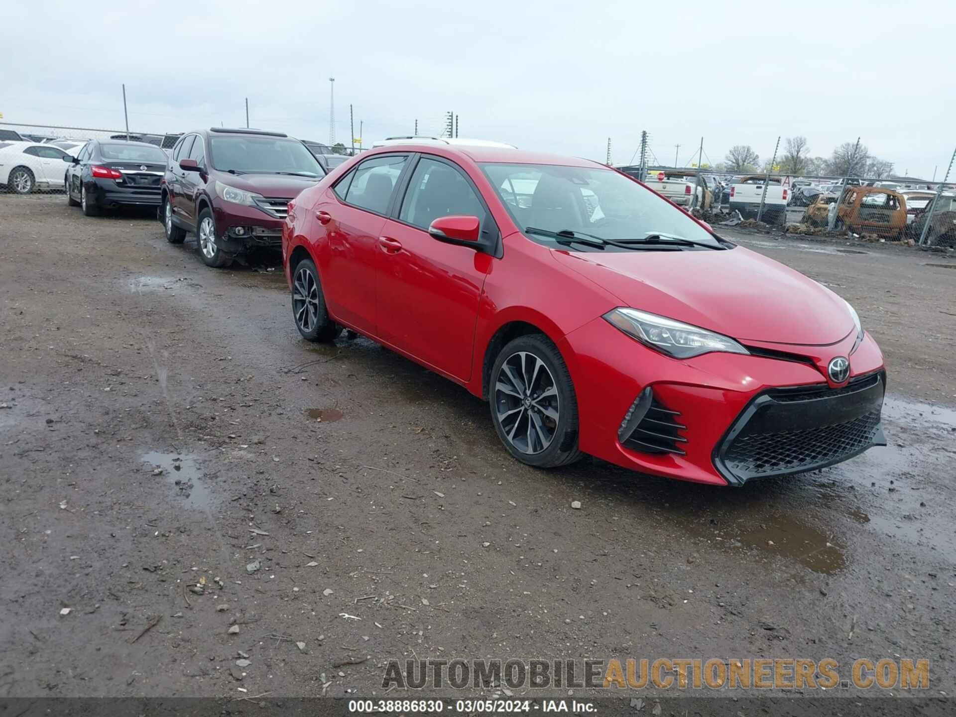 2T1BURHE7HC905709 TOYOTA COROLLA 2017