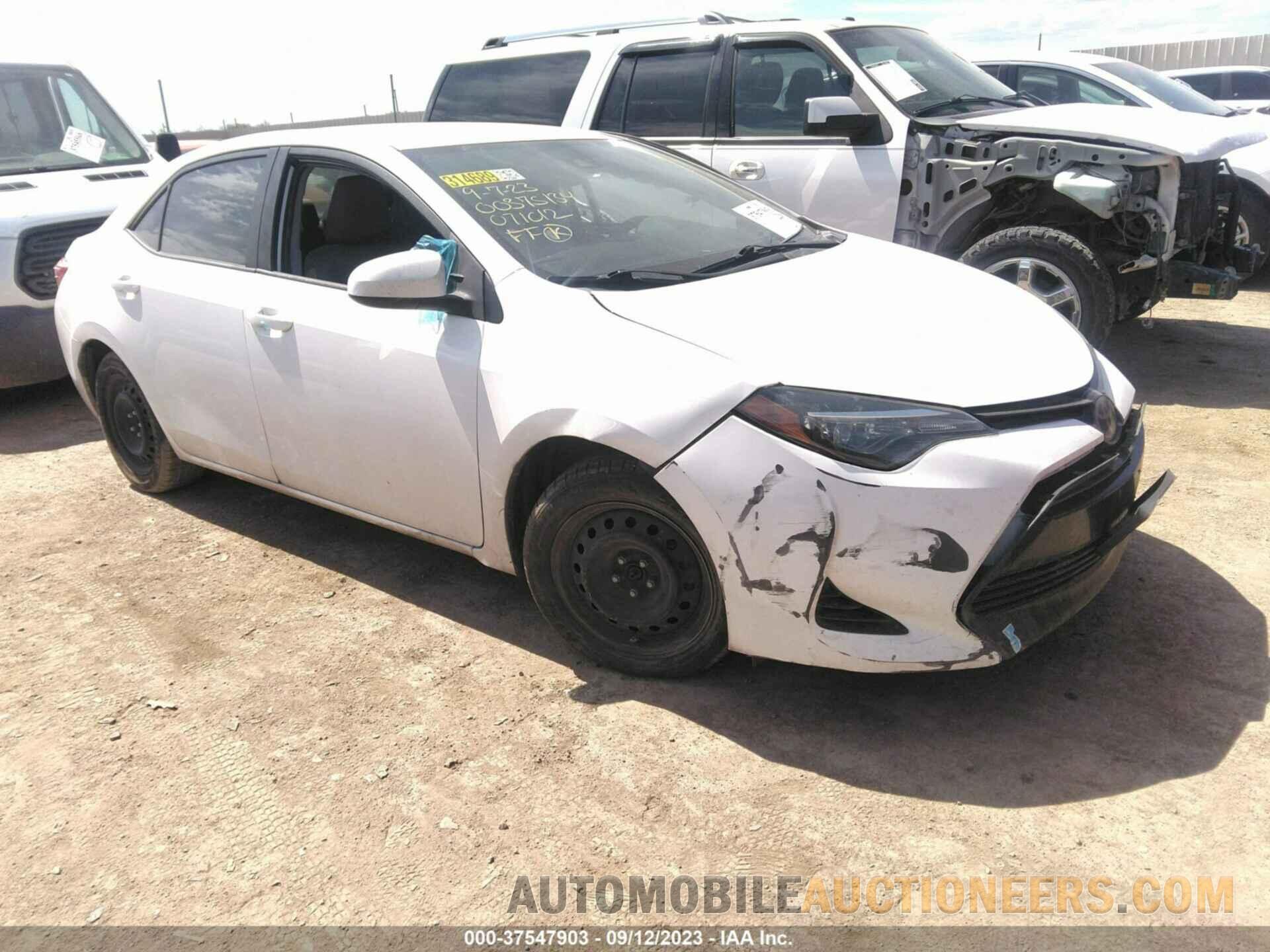 2T1BURHE7JC071012 TOYOTA COROLLA 2018