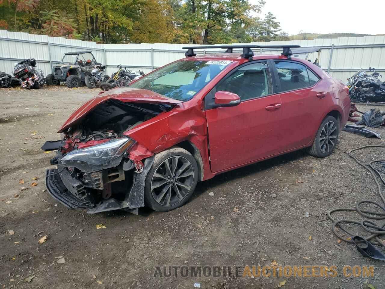 2T1BURHE7JC077442 TOYOTA COROLLA 2018