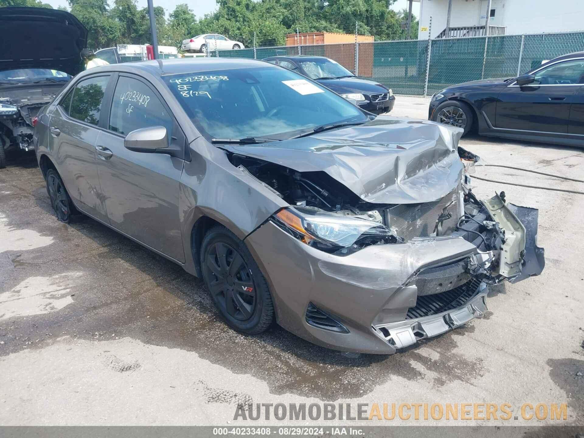 2T1BURHE7JC112593 TOYOTA COROLLA 2018