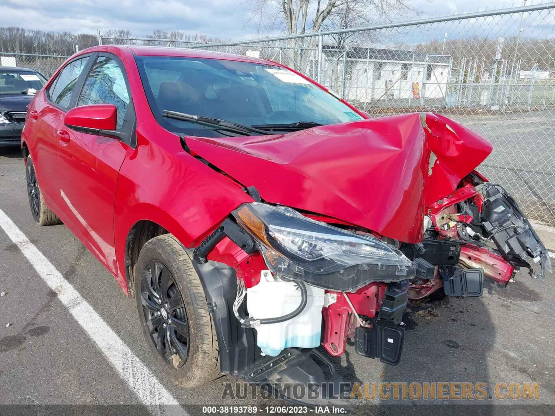 2T1BURHE7JC982215 TOYOTA COROLLA 2018