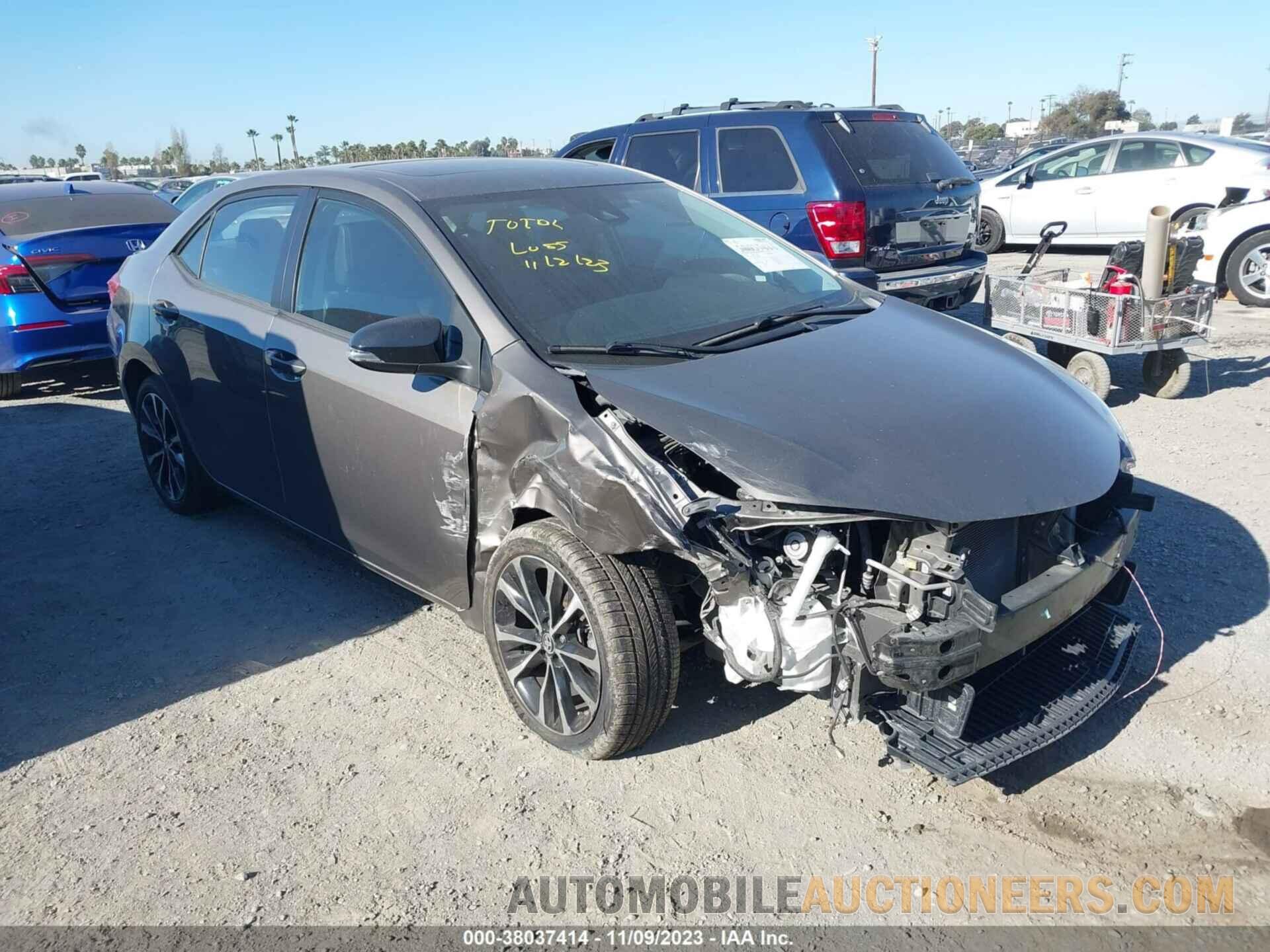 2T1BURHE7KC128830 TOYOTA COROLLA 2019