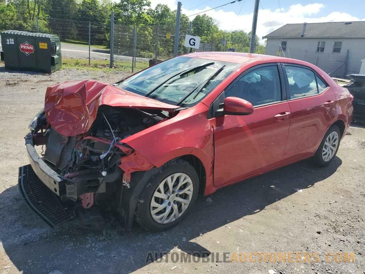 2T1BURHE7KC146180 TOYOTA COROLLA 2019