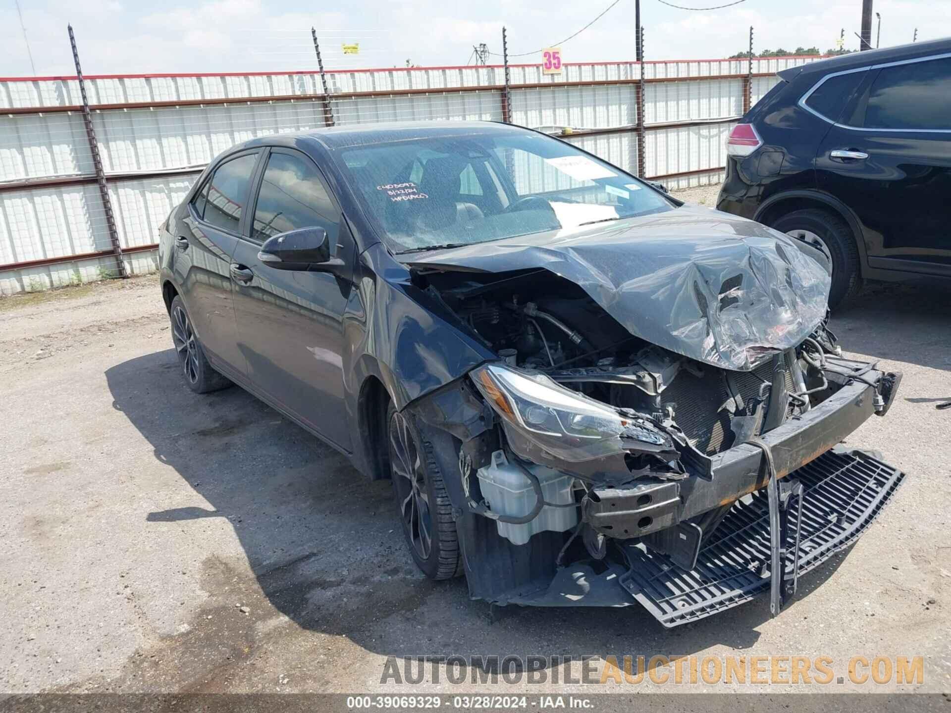 2T1BURHE7KC151279 TOYOTA COROLLA 2019