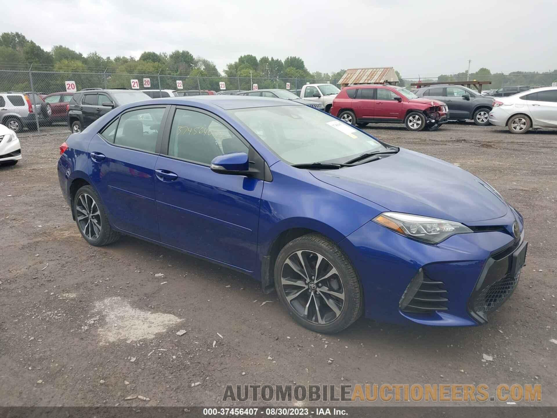 2T1BURHE7KC163349 TOYOTA COROLLA 2019