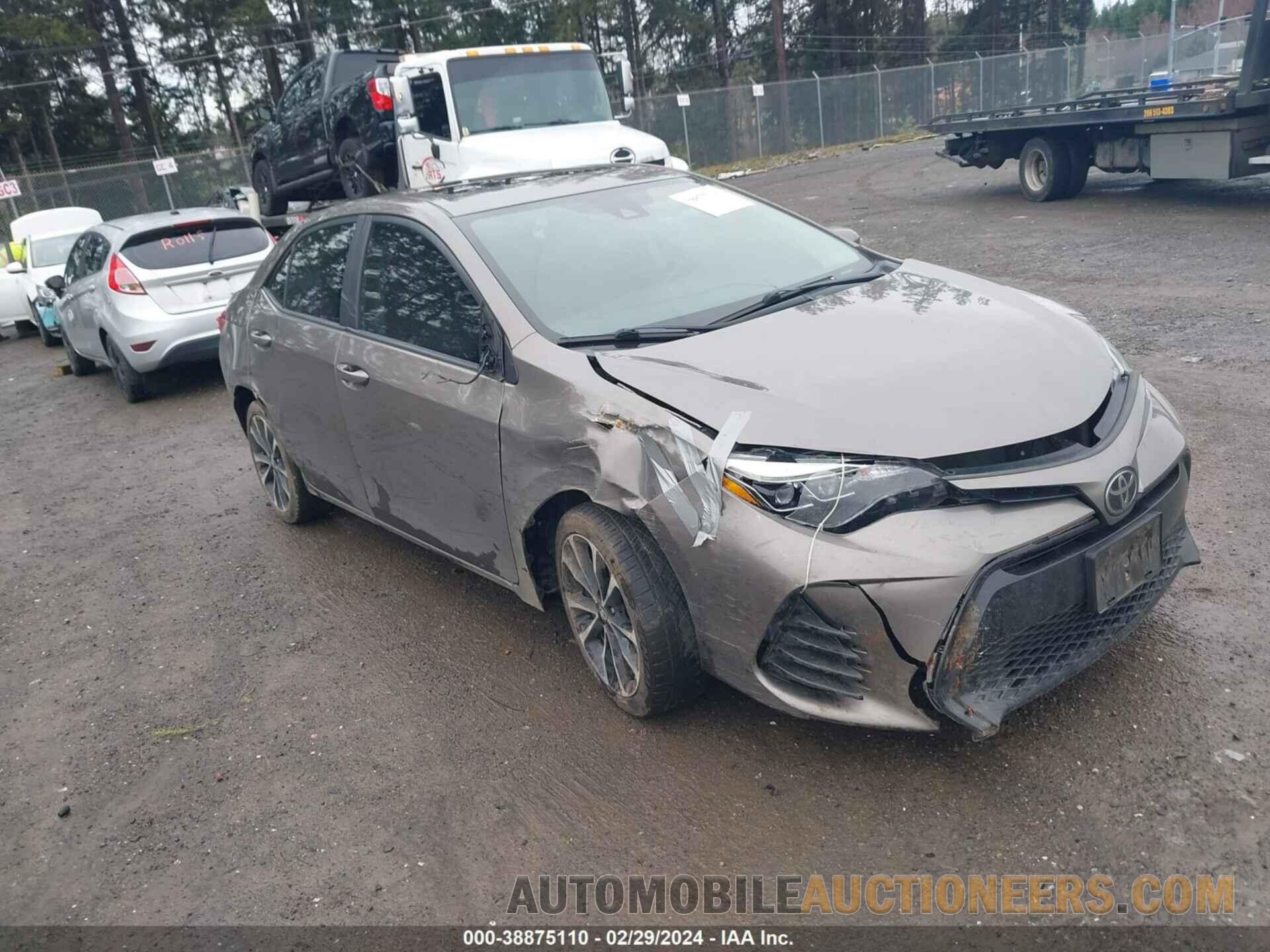 2T1BURHE7KC185125 TOYOTA COROLLA 2019