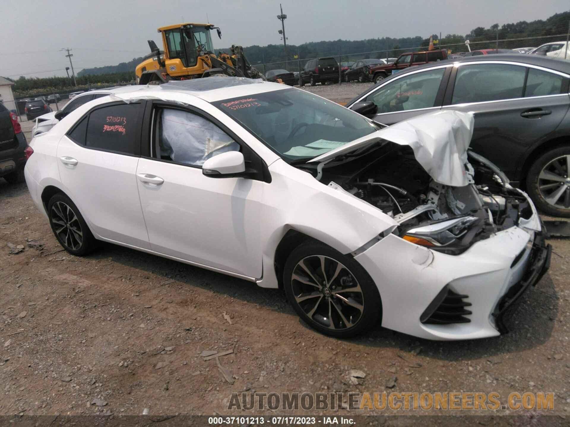 2T1BURHE7KC193788 TOYOTA COROLLA 2019