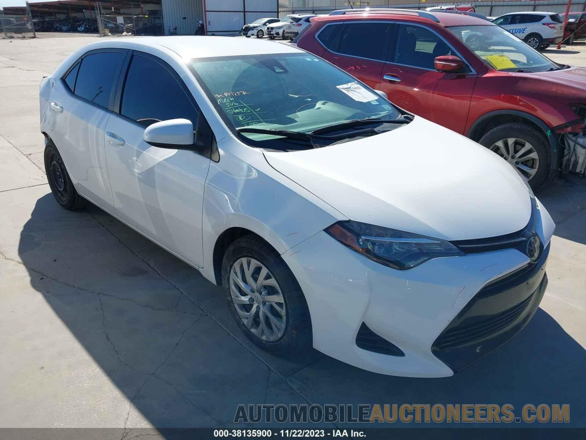 2T1BURHE7KC216289 TOYOTA COROLLA 2019