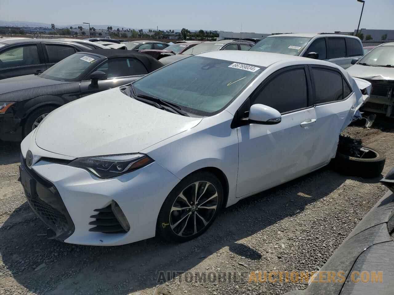 2T1BURHE7KC240219 TOYOTA COROLLA 2019