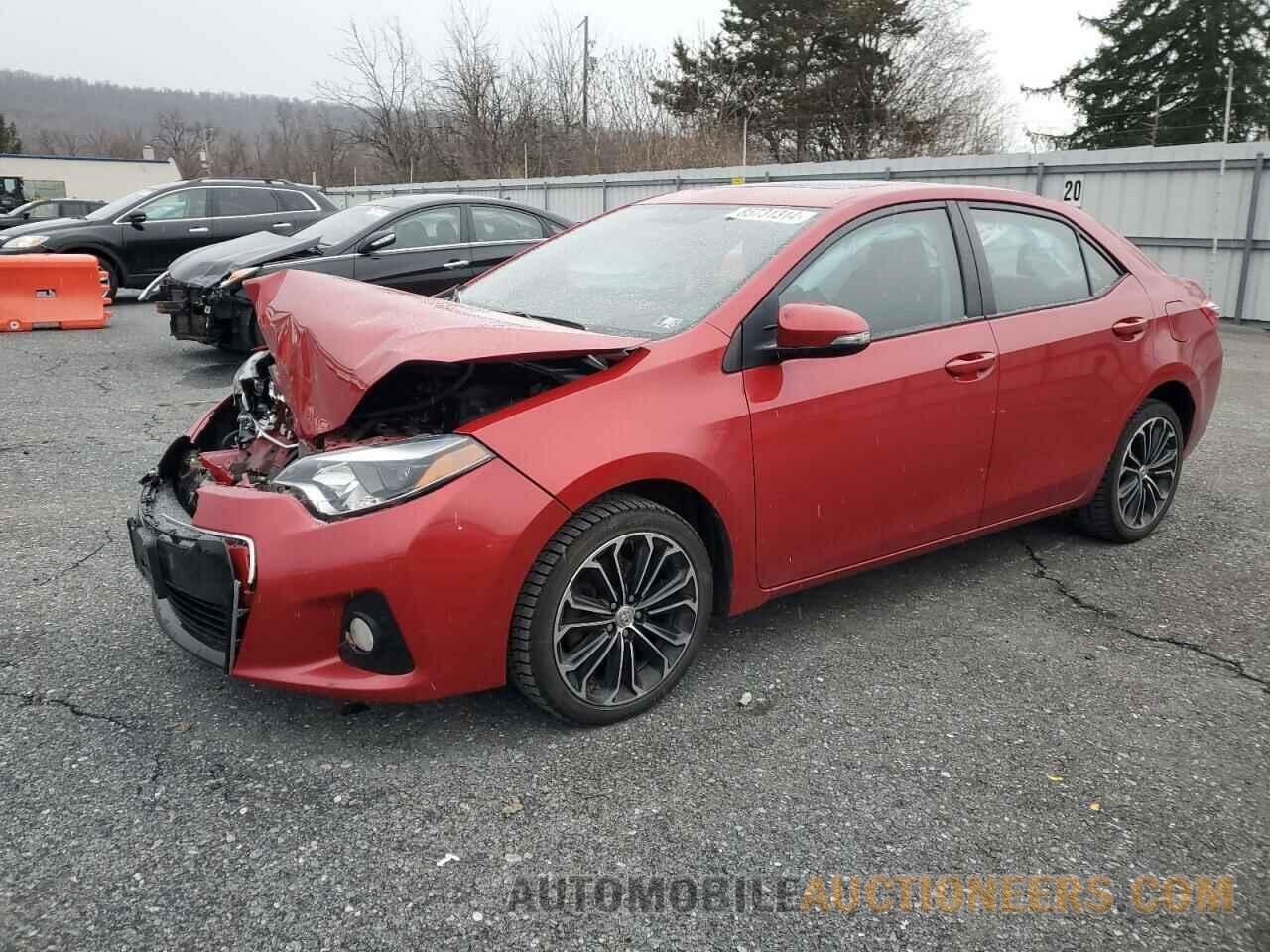 2T1BURHE8EC121163 TOYOTA COROLLA 2014