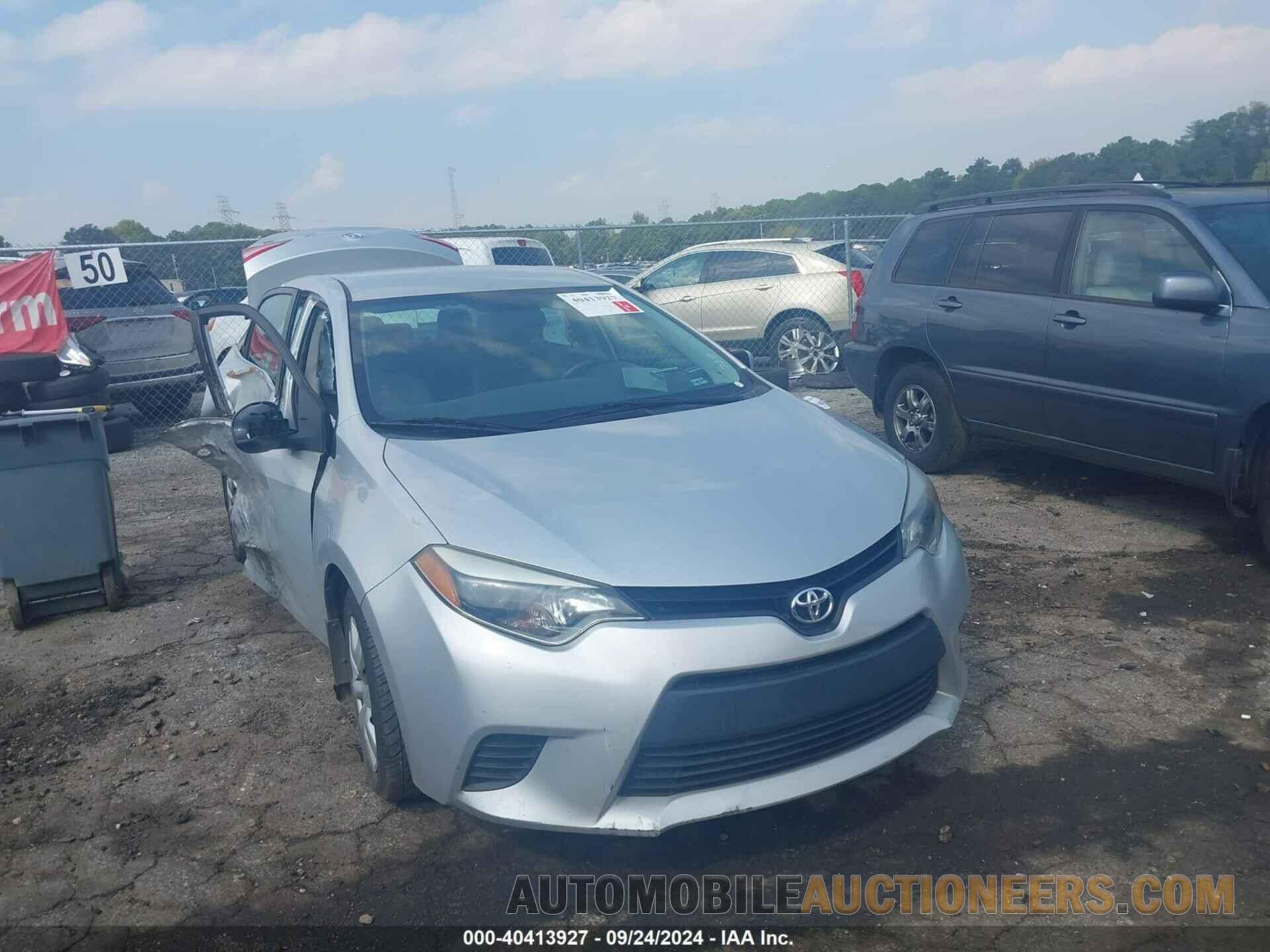 2T1BURHE8EC227841 TOYOTA COROLLA 2014