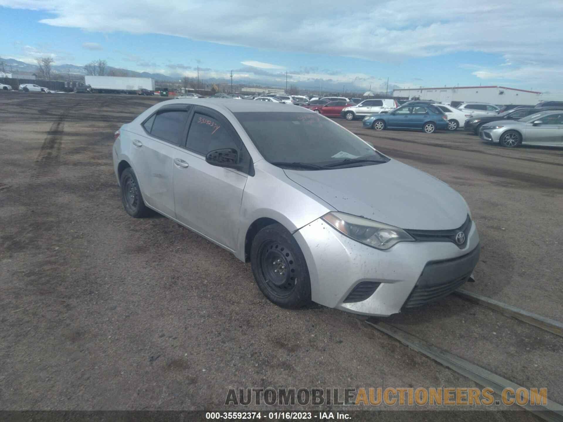 2T1BURHE8FC229722 TOYOTA COROLLA 2015