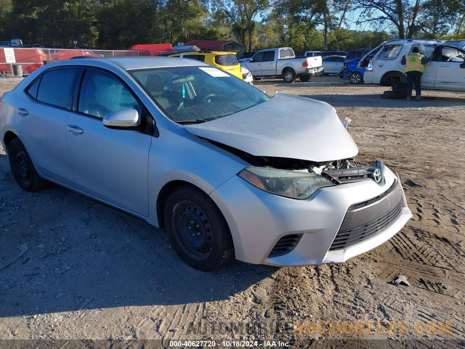 2T1BURHE8FC238436 TOYOTA COROLLA 2015