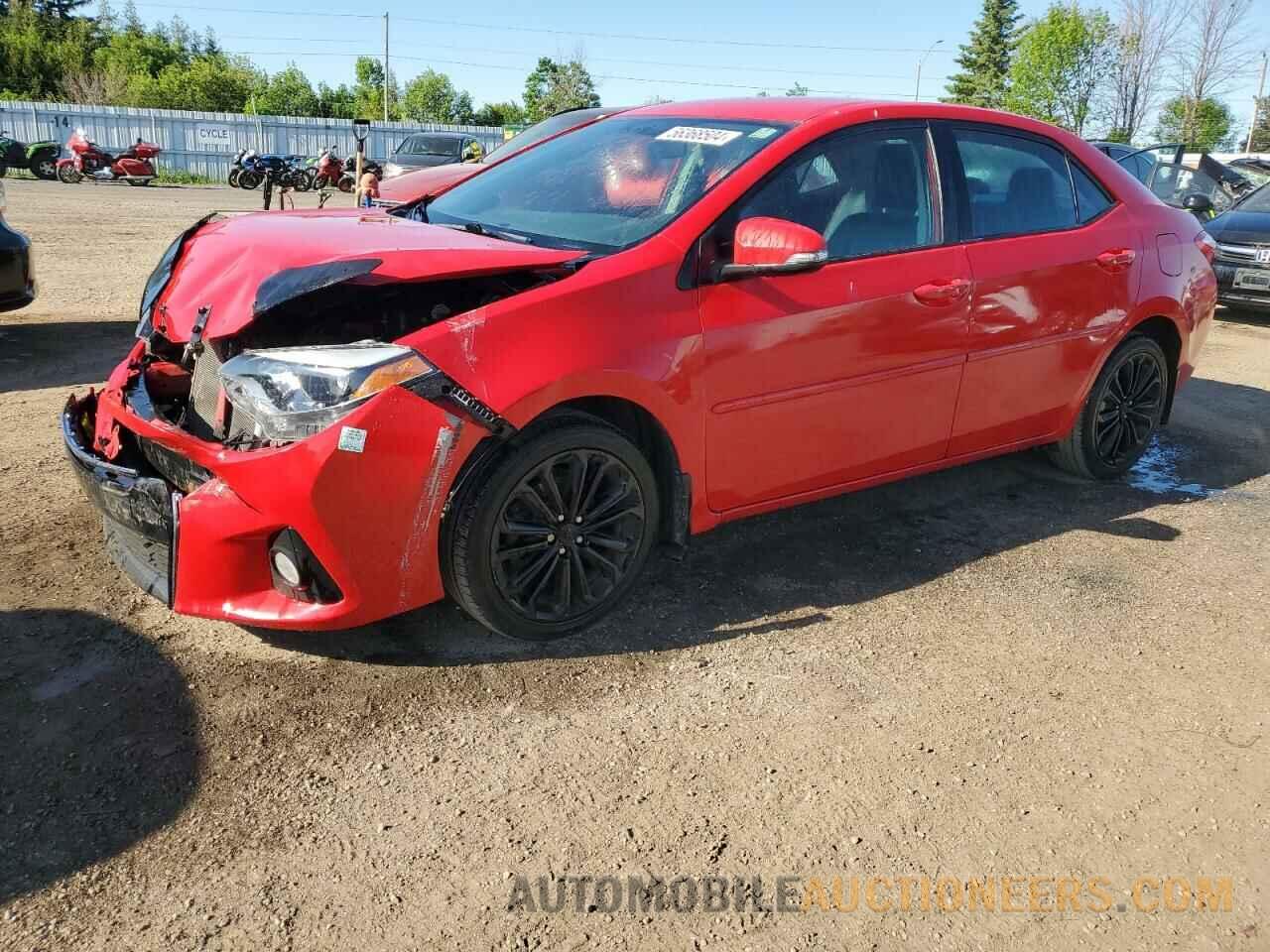 2T1BURHE8FC240882 TOYOTA COROLLA 2015