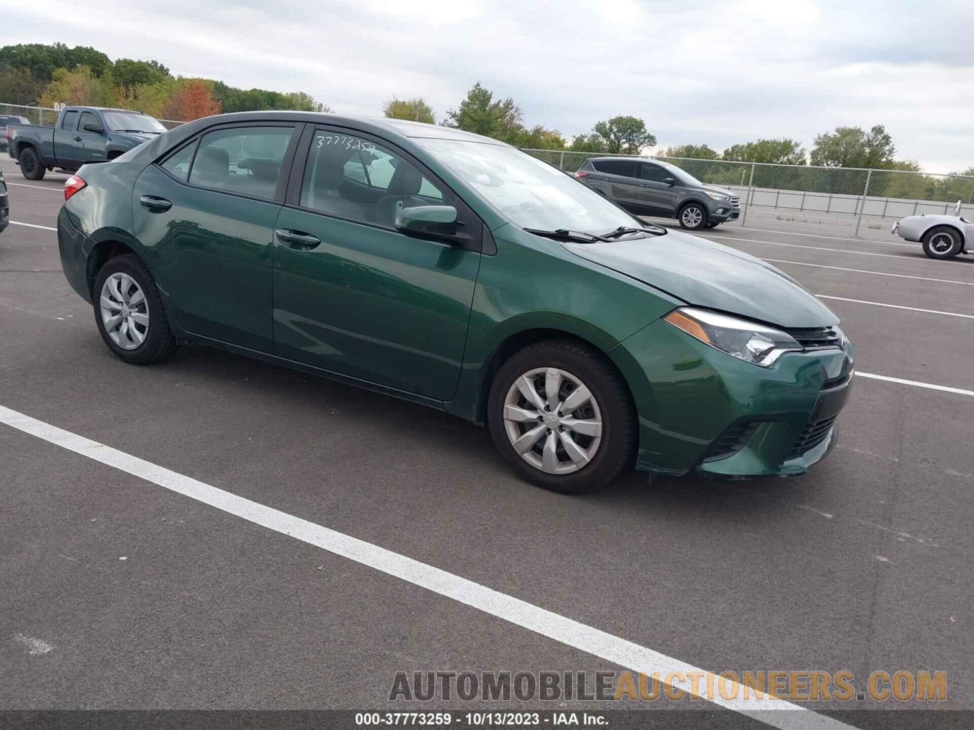 2T1BURHE8FC244916 TOYOTA COROLLA 2015