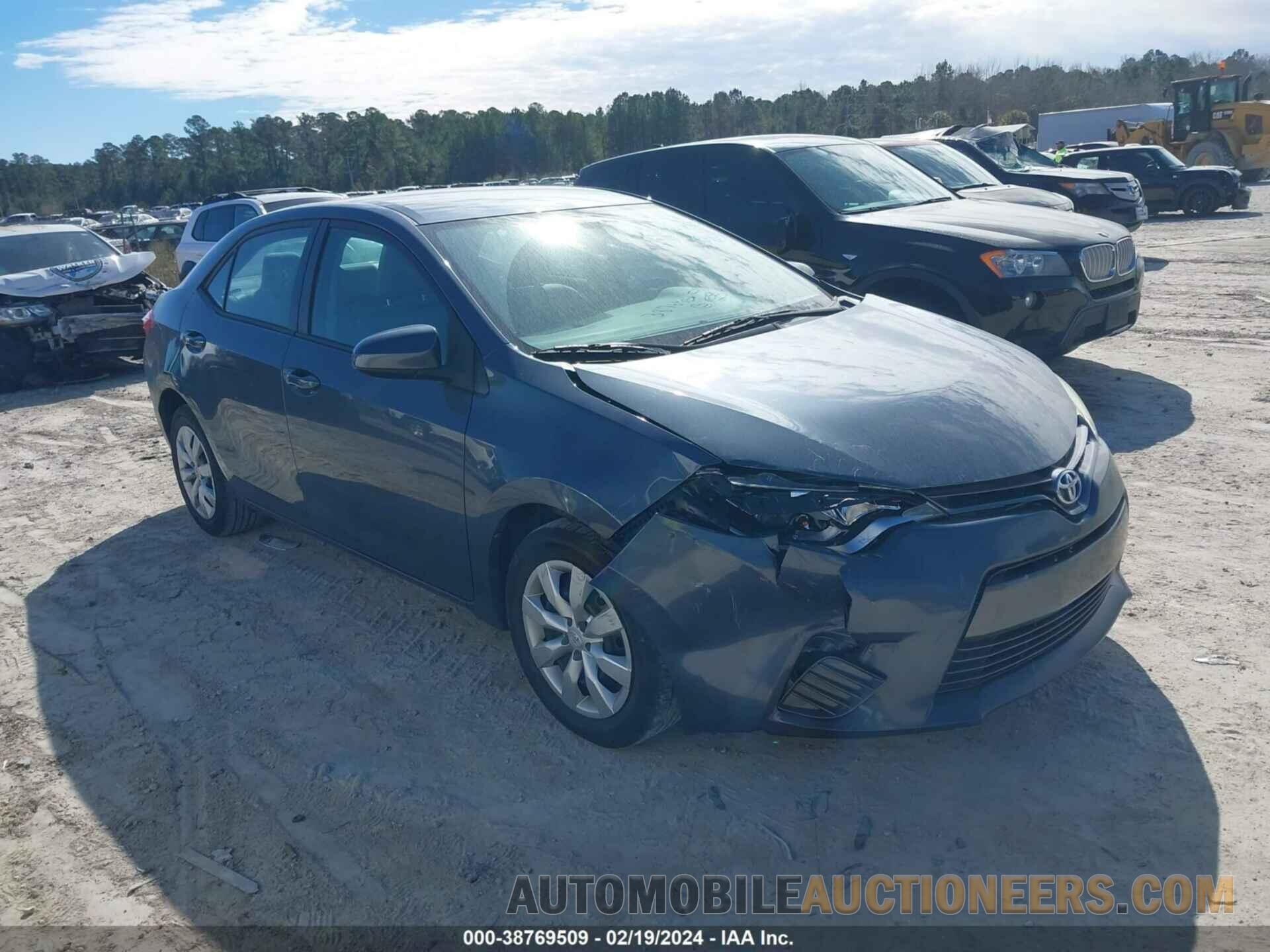 2T1BURHE8FC247654 TOYOTA COROLLA 2015