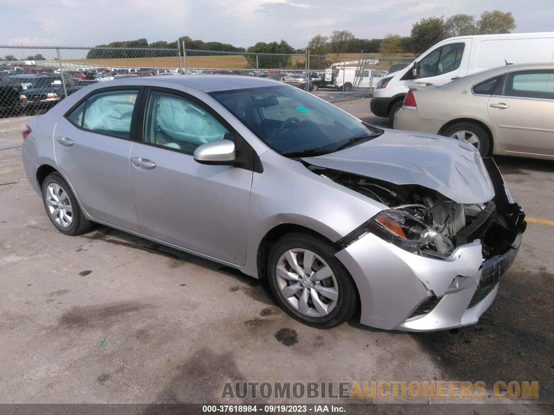 2T1BURHE8FC255172 TOYOTA COROLLA 2015