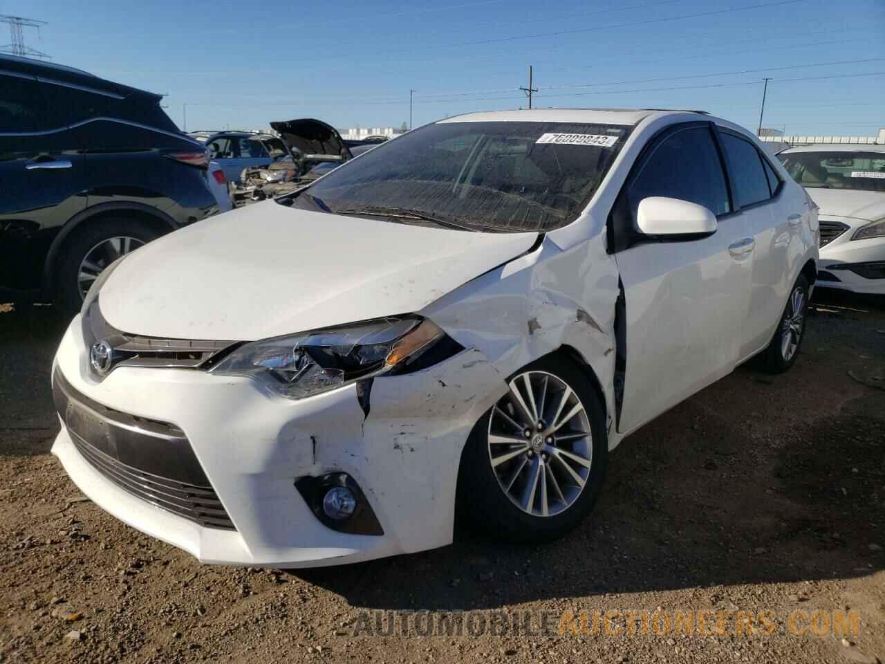 2T1BURHE8FC256693 TOYOTA COROLLA 2015